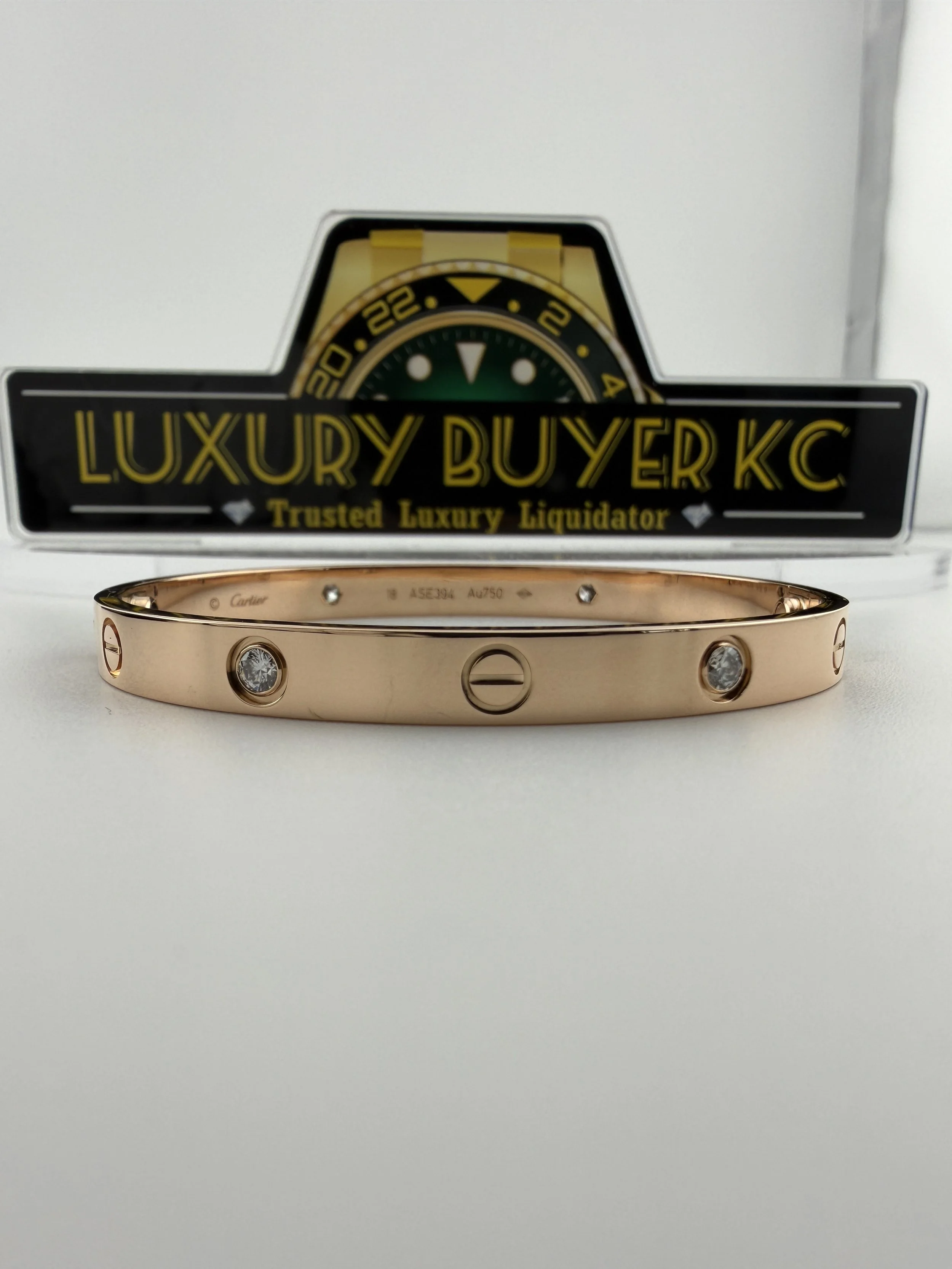 Cartier 18k Rose Gold LOVE Bracelet