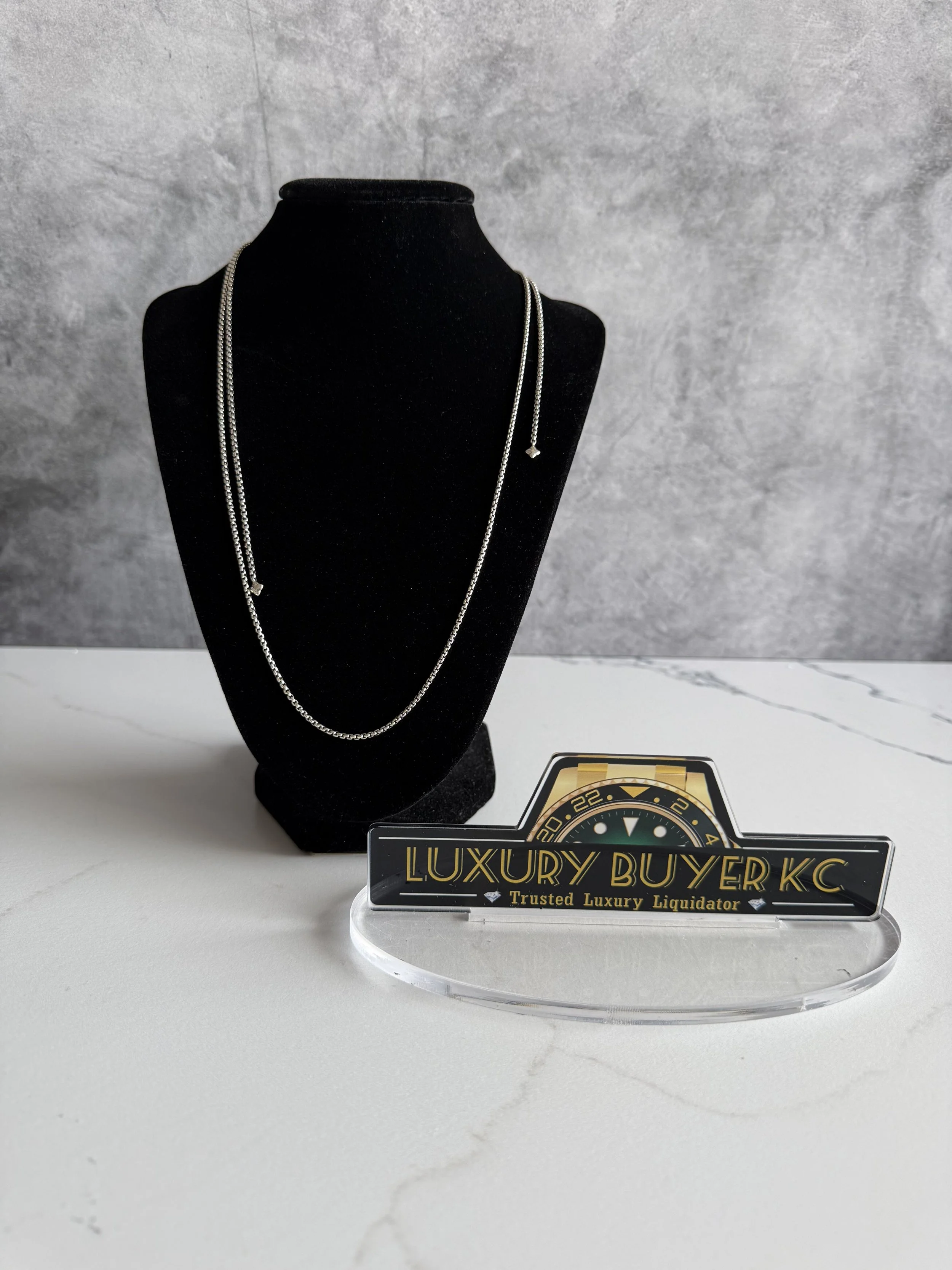 David Yurman Adjustable Box Chain