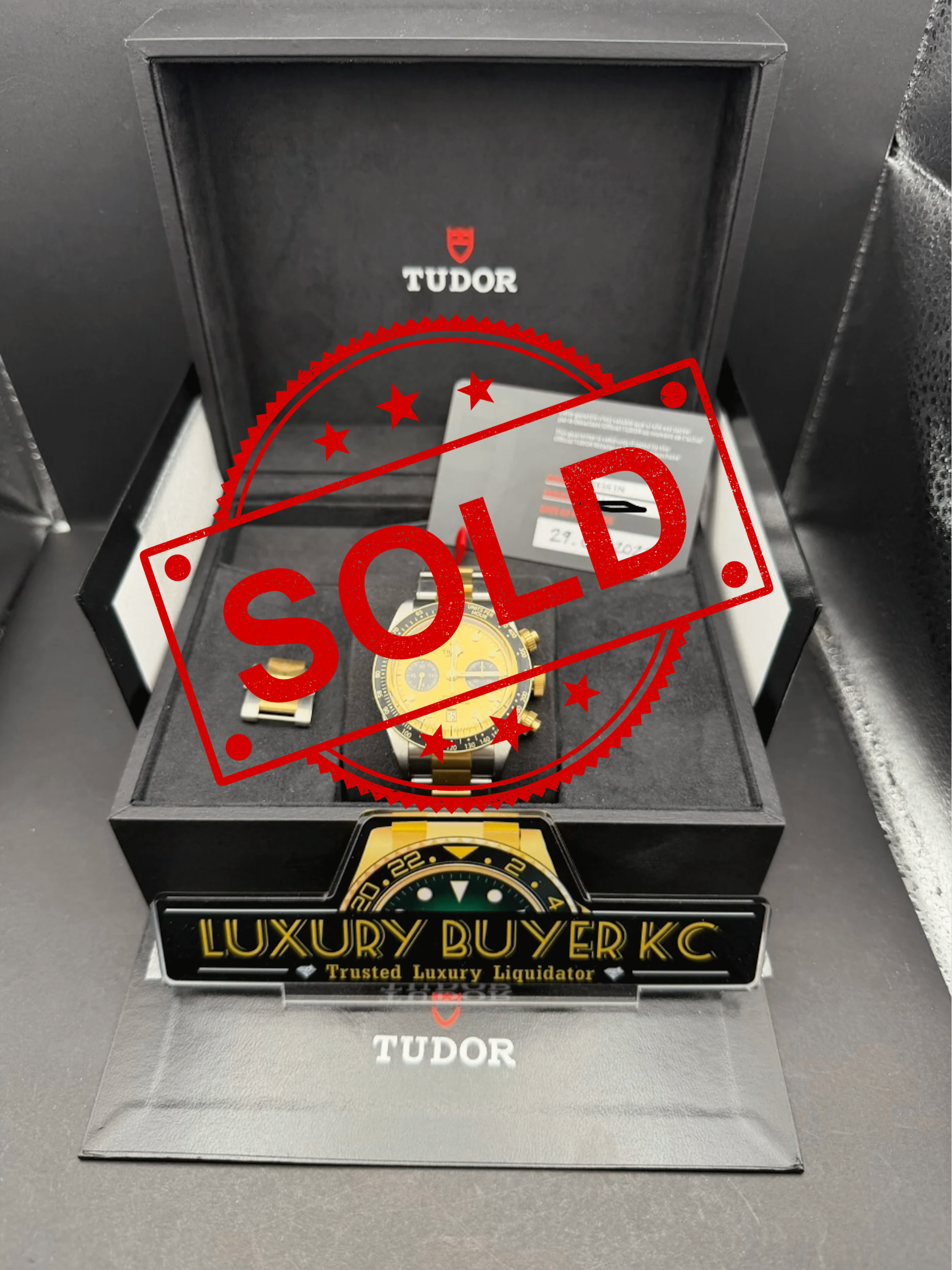 Tudor Black Bay Chrono S&G