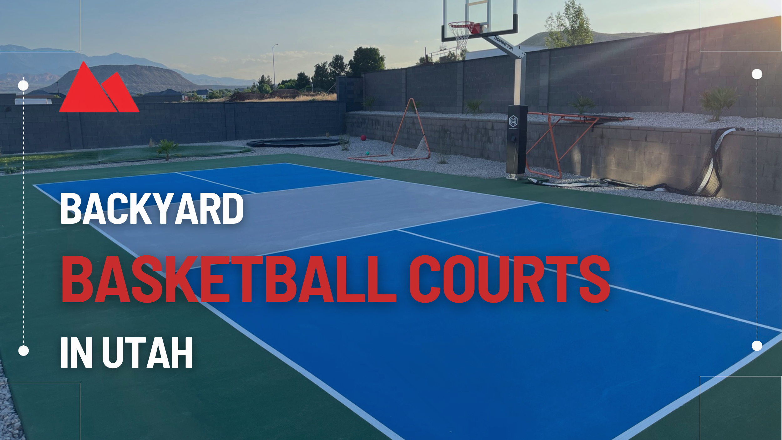 Backyard Basketball Courts in Utah
