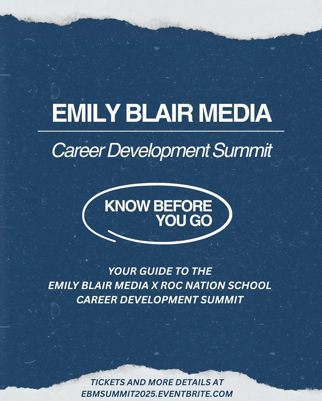 KNOW BEFORE YOU GO: Our second annual Career Development Summit is just TWO DAYS away! This year, in partnership with Long Island University&rsquo;s Roc Nation School of Music and Entertainment, you can expect a full day of panel speakers from entert