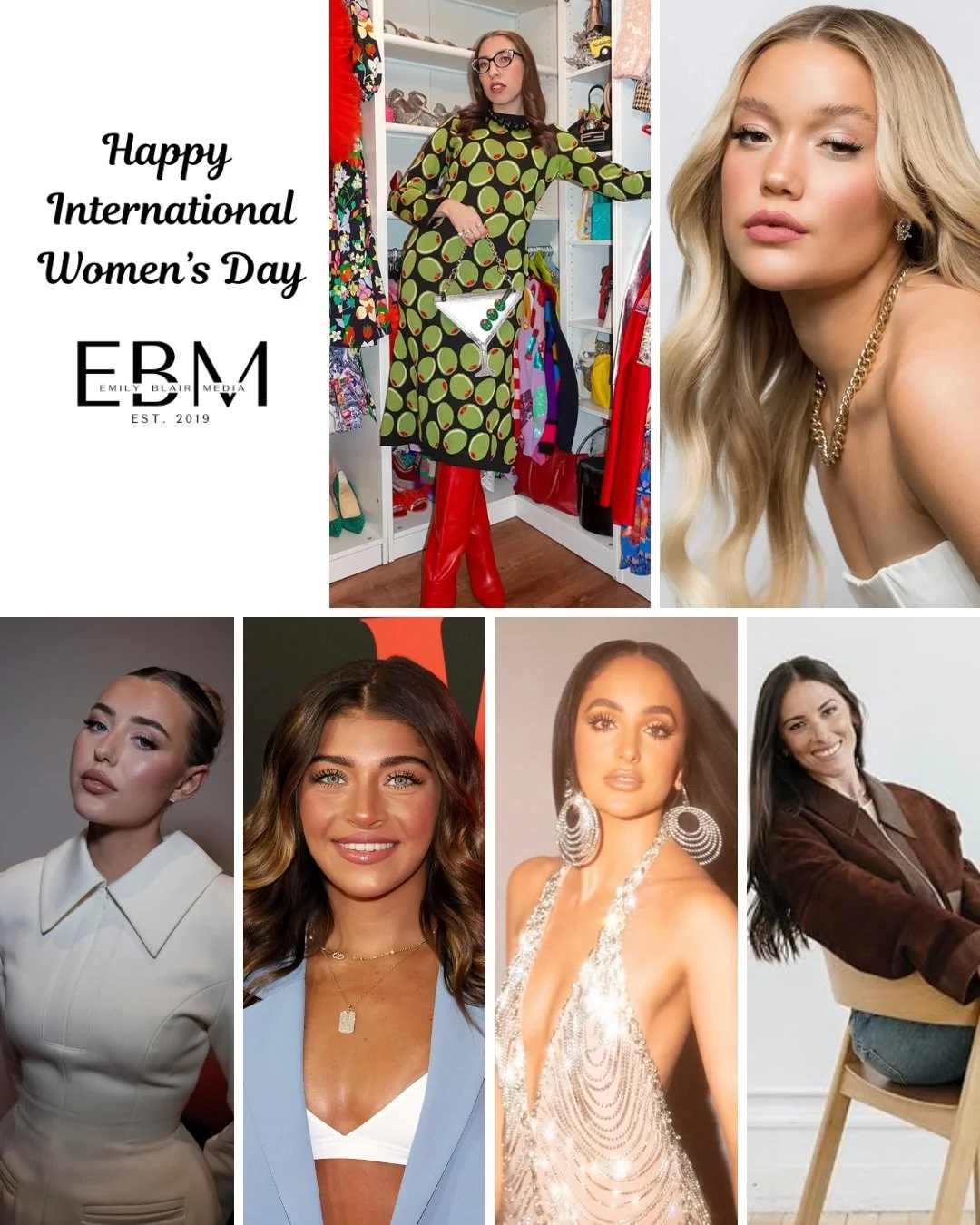 In honor of International Women&rsquo;s Day, we&rsquo;re proud to spotlight the incredible women we&rsquo;re honored to represent.💐

From creators to entrepreneurs, these women continue to shape culture, build communities, and inspire audiences ever