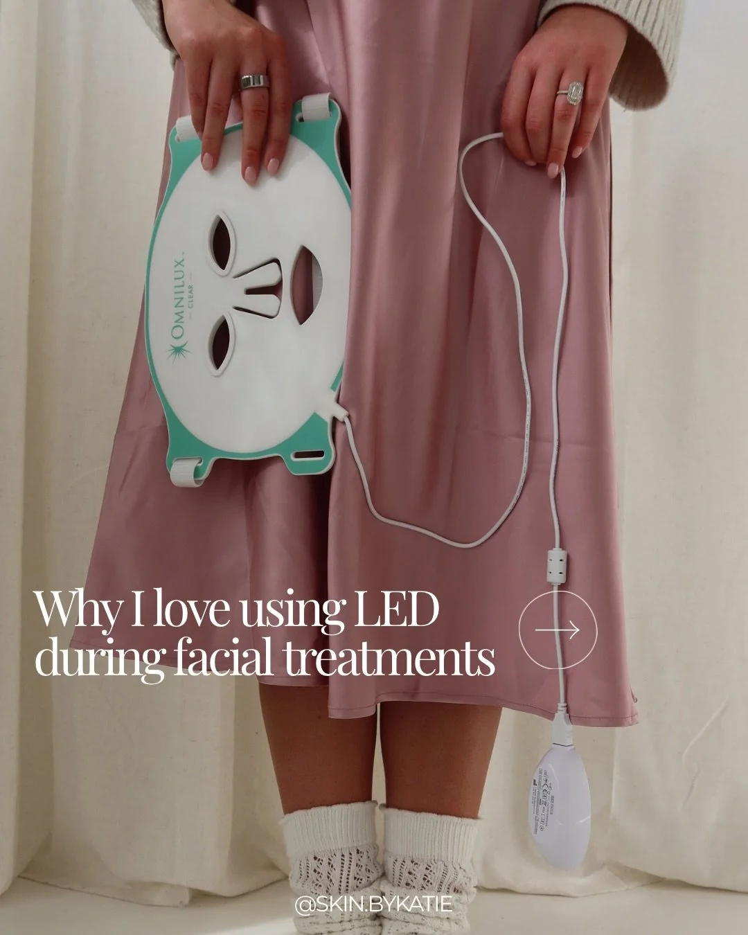 Me &amp; LED = 🩷🩷🩷

LED is included in almost all of my facials! My clients love it and so do I💗 

#azesthetician #skinbykatie #licensedesthetician