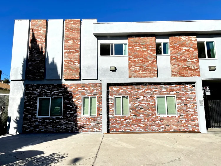 Exterior of a Glendale garage conversion ADU project