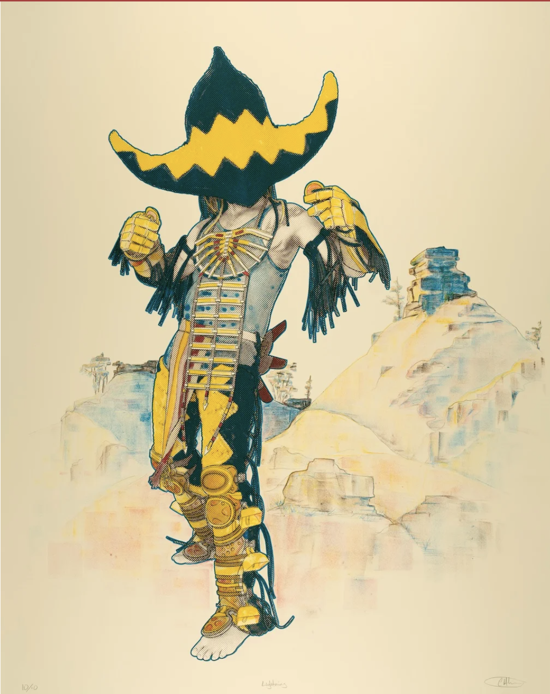 CANNUPA HANSKA LUGER | 
The Illustrated Adventures of Lightning, 2025
