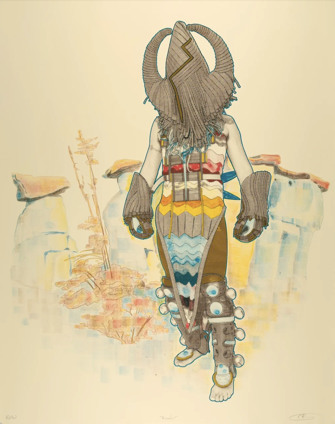 CANNUPA HANSKA LUGER | 
The Illustrated Adventures of Thunder, 2025
