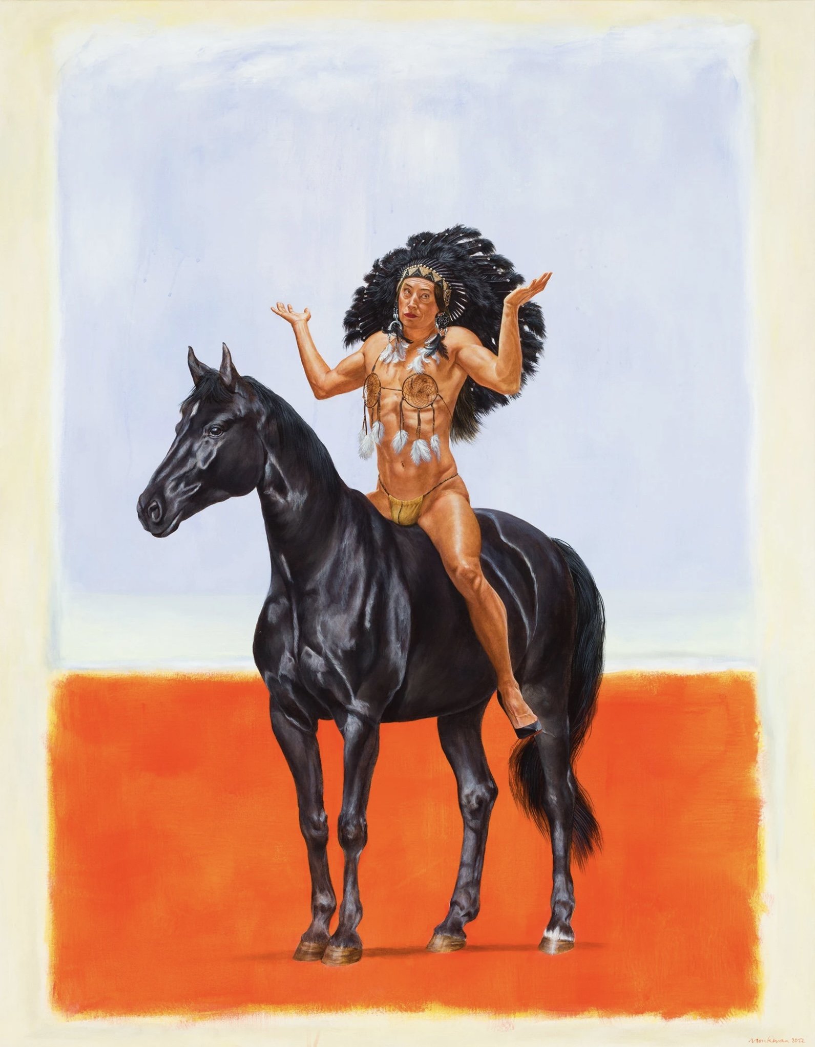 KENT MONKMAN | Study for The Great Mystery, 2022
