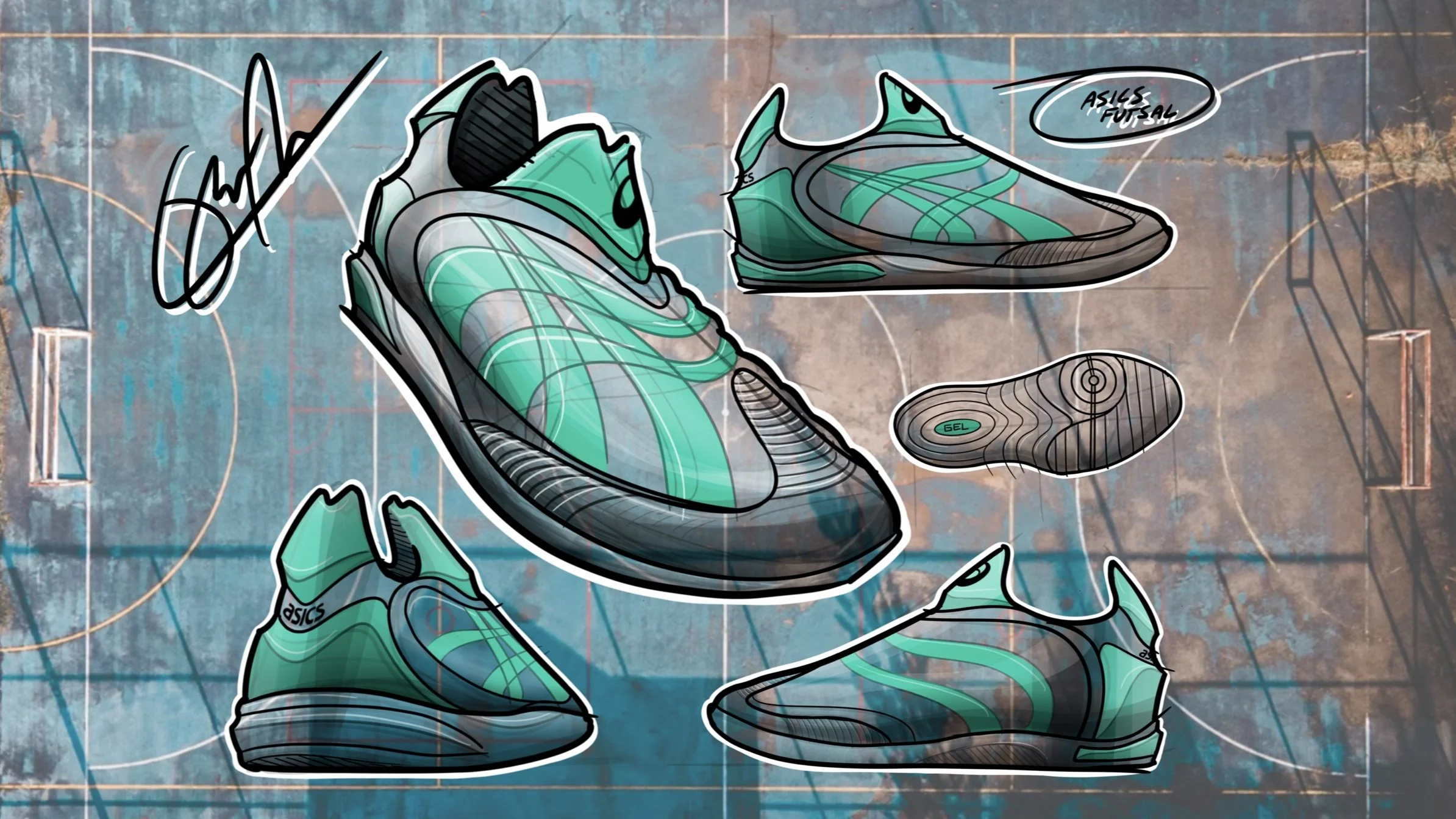 Digital Sketching (Image drawn in Procreate)
