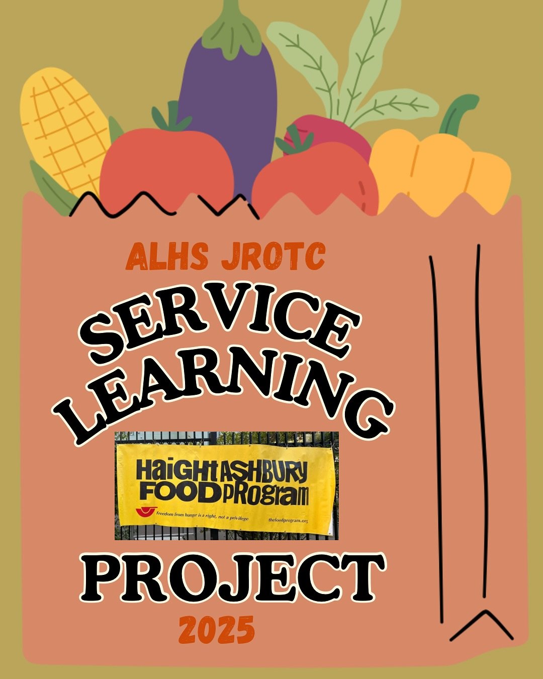 For this year&rsquo;s service learning project, our cadets collaborated with the Haight Ashbury Food Program where they set up food distribution, sorted foods, handed out food, cleaned up, and interacted with the community all while learning about th