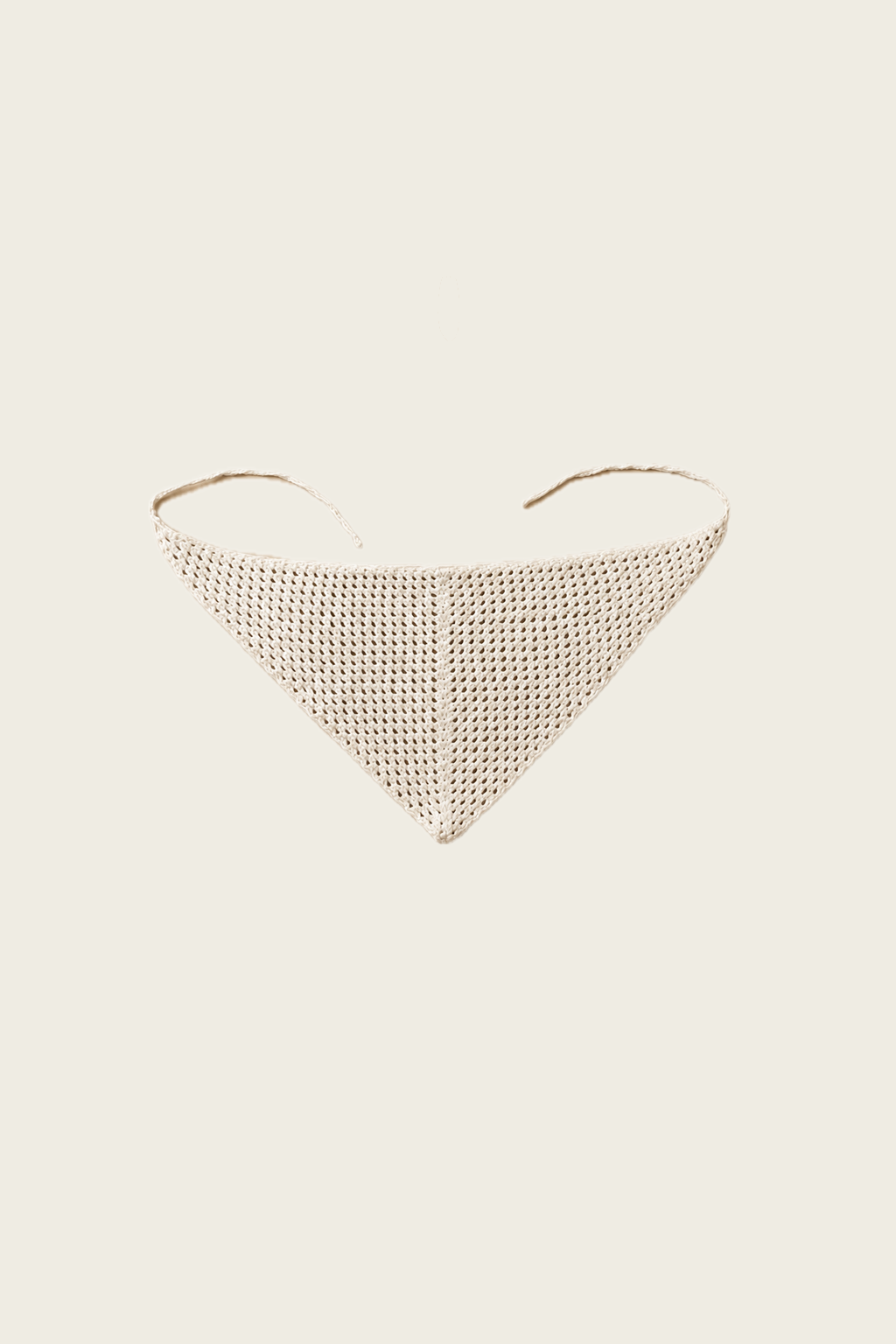 Leonela Cashmere Crochet Bandana