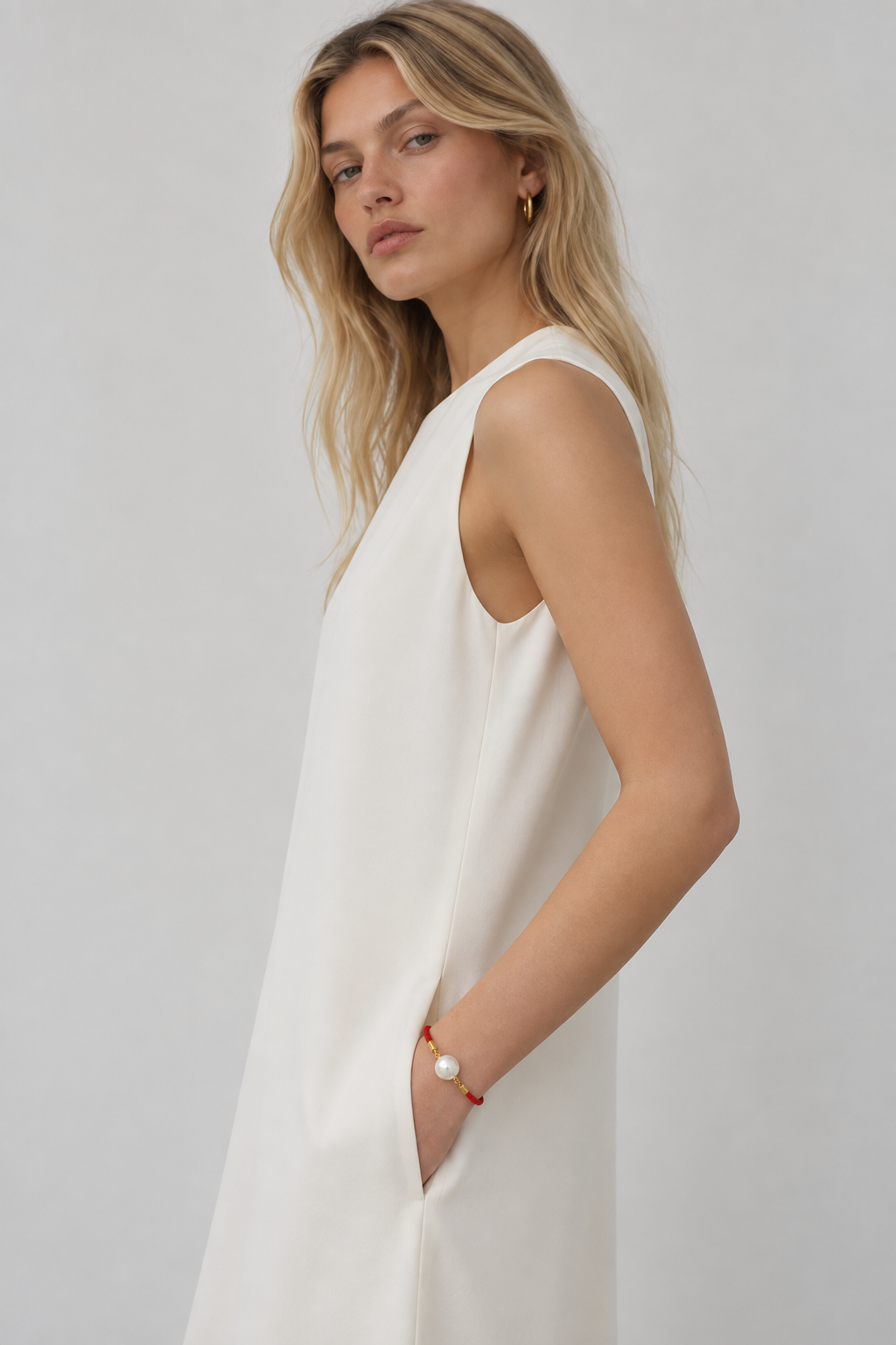 Gemma Big Baroque Pearl Bracelet