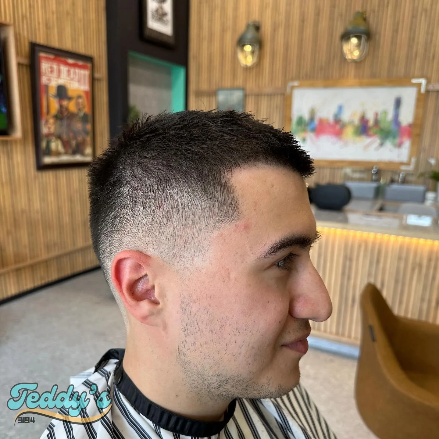 🐻💈✂️
#teddys3194 #melbournemade #barbergang #barbershop #shorthair #menshair #mensstyle