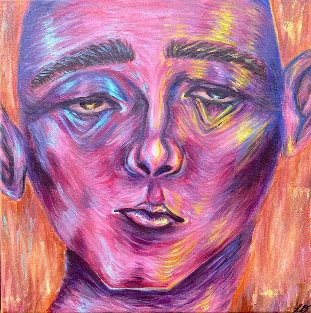 Acrylic on canvas- 12''x12''
