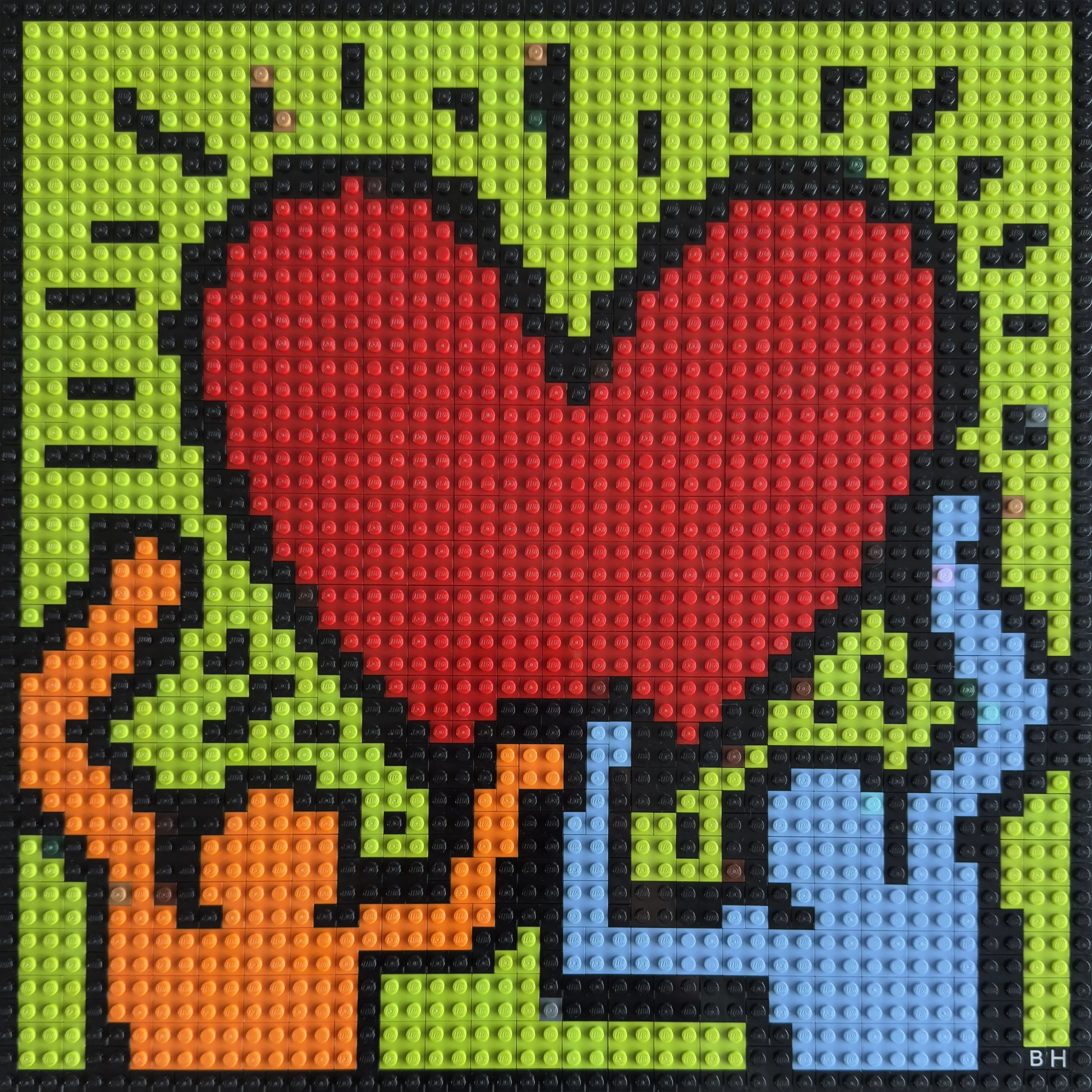 8"x8" Acrylic Mosaic Block - Light-Hearted