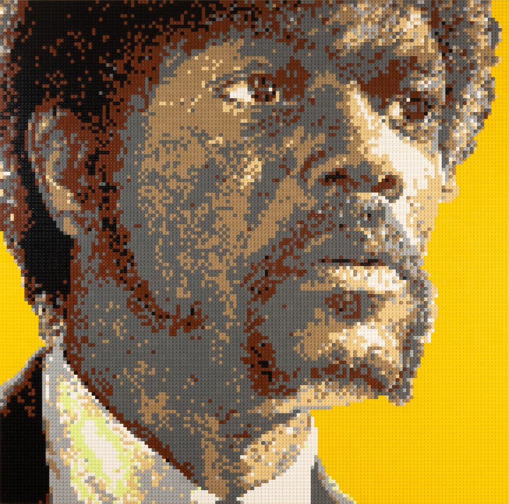 Pulp Fiction Jules LEGO® Art — BRIAN HANNA