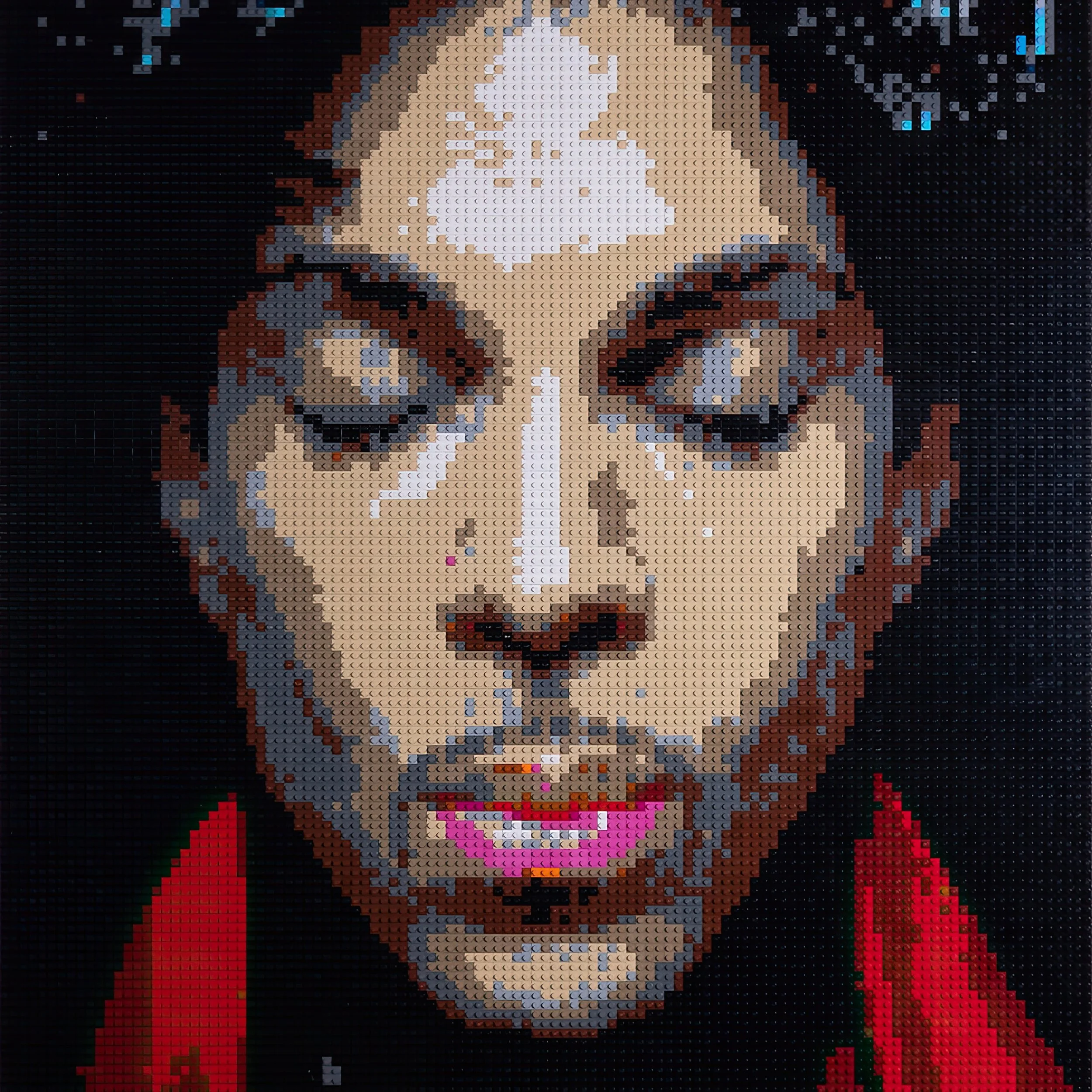 8"x8" Acrylic Mosaic Block - Seven