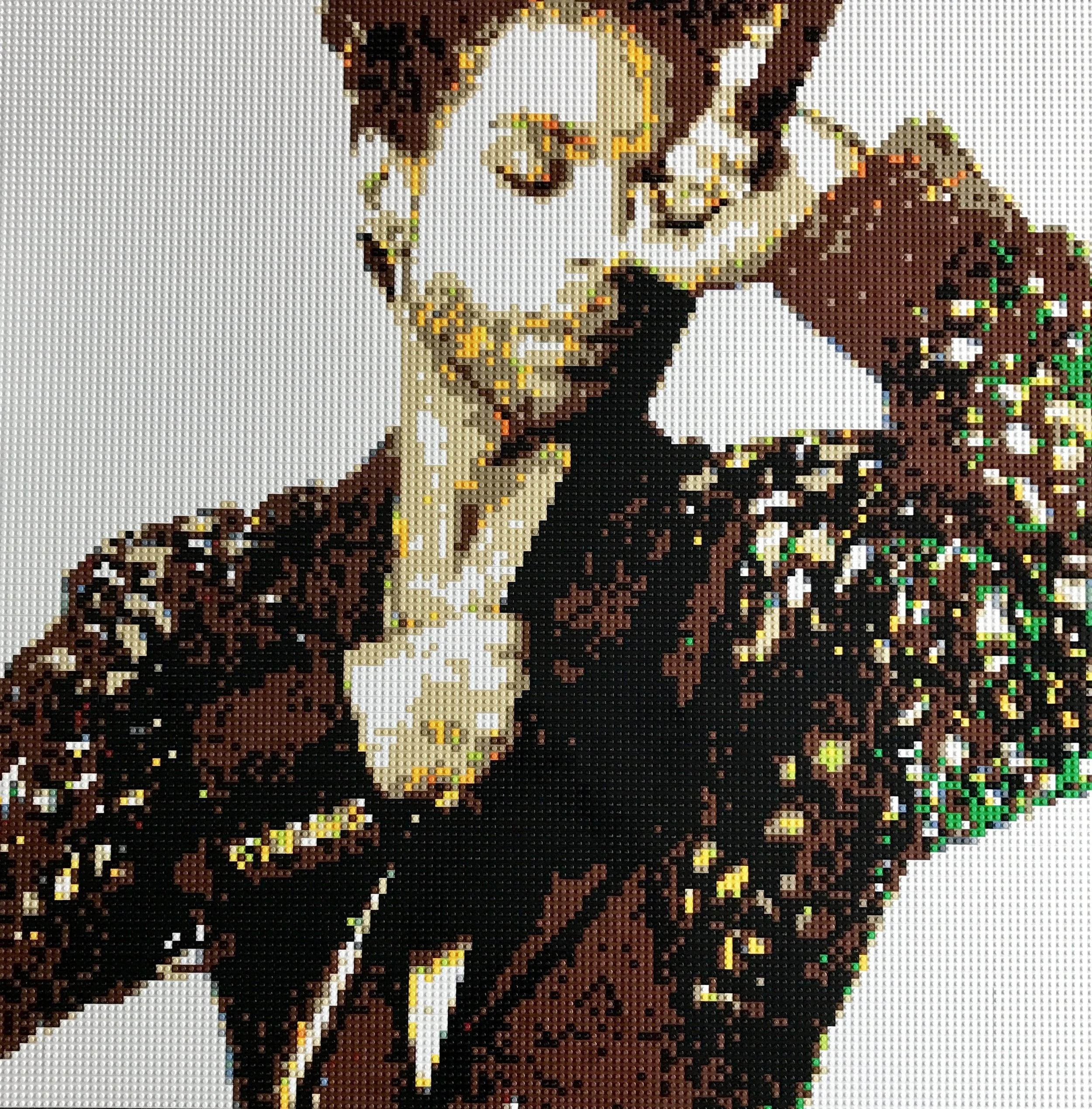 8"x8" Acrylic Mosaic Block - In