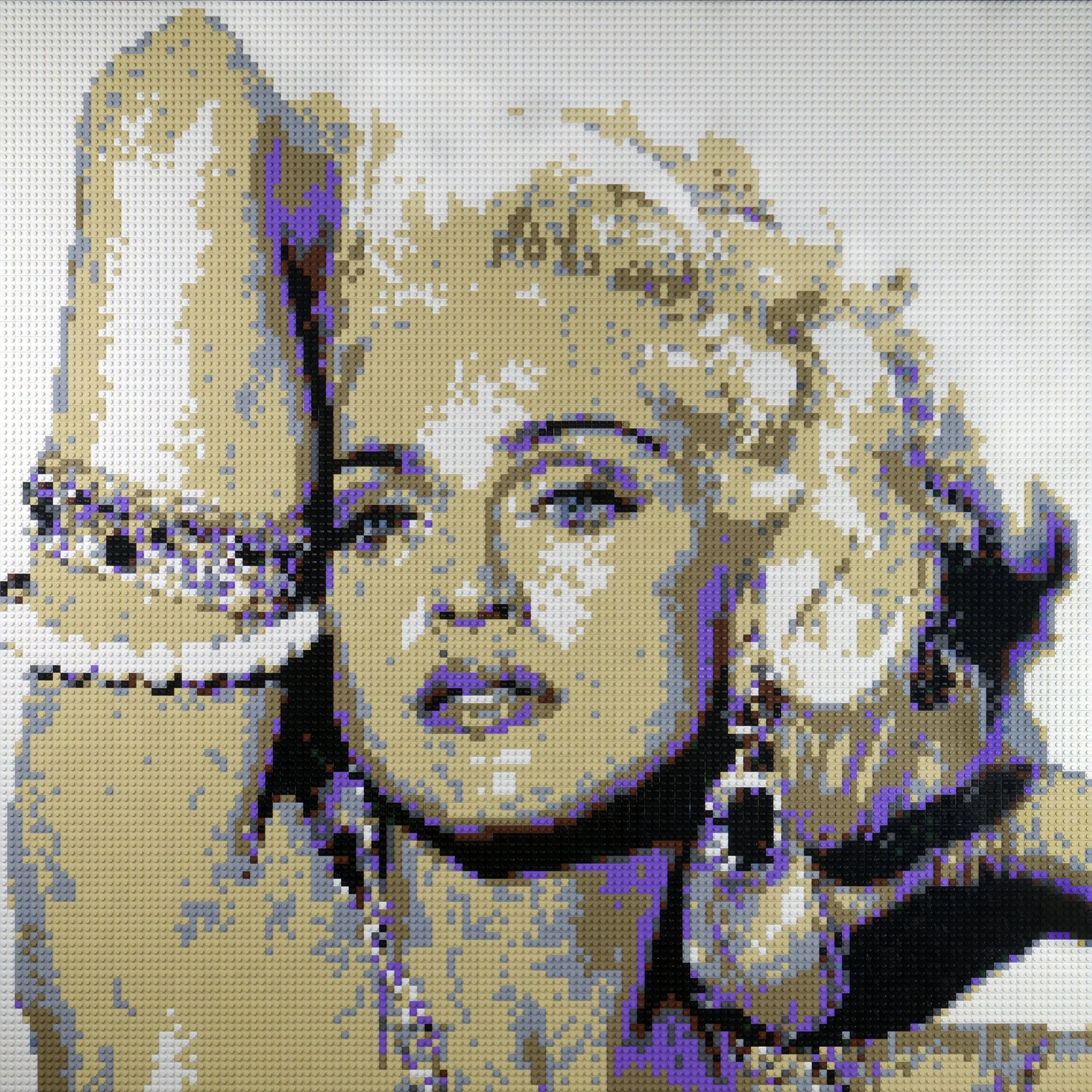 8"x8" Acrylic Mosaic Block - Vogue