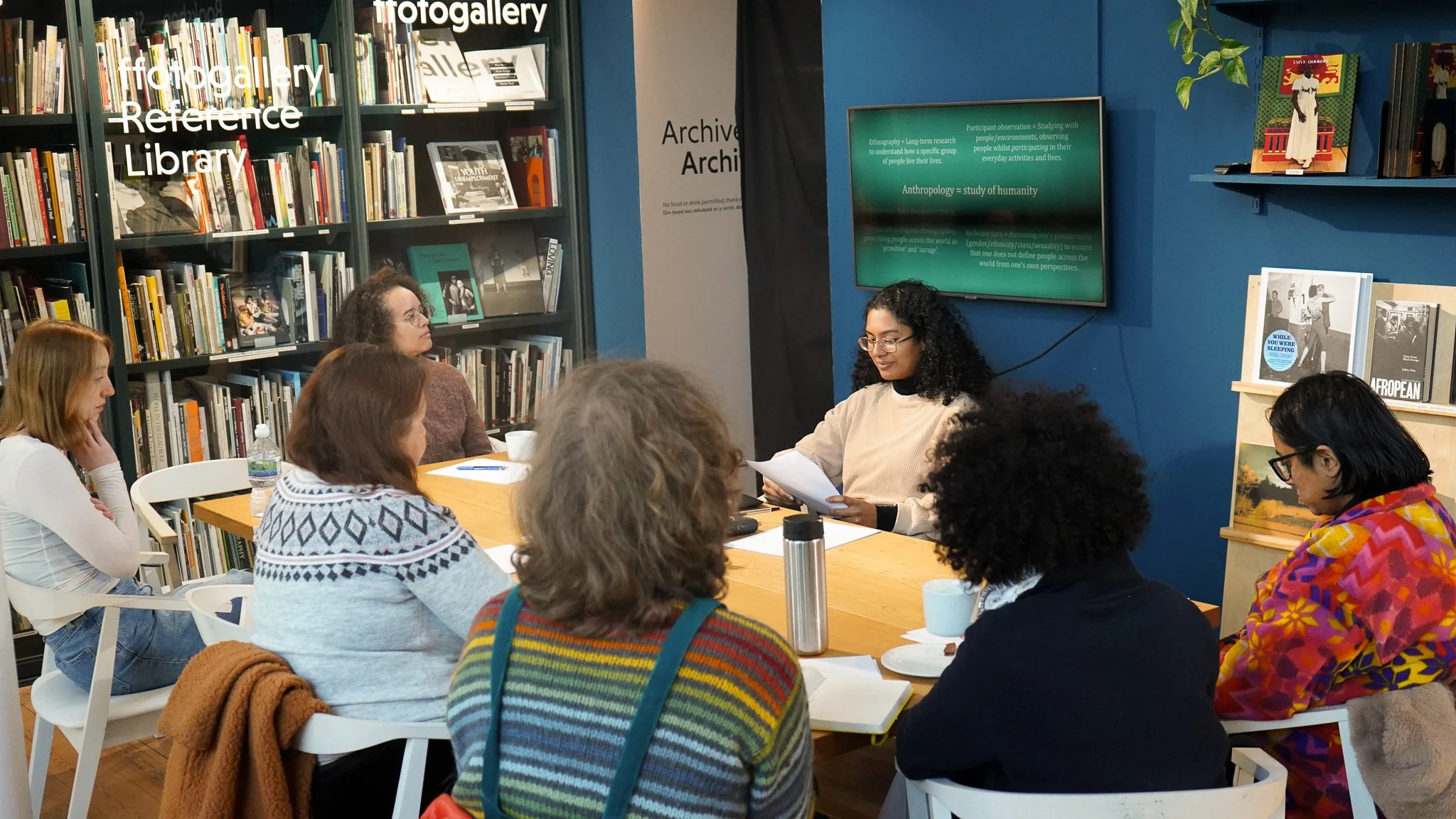 2.Chrisyl Wong-Hang-Sun, feminist library session 21st November 2025, image by Thasnim Hussein.jpg
