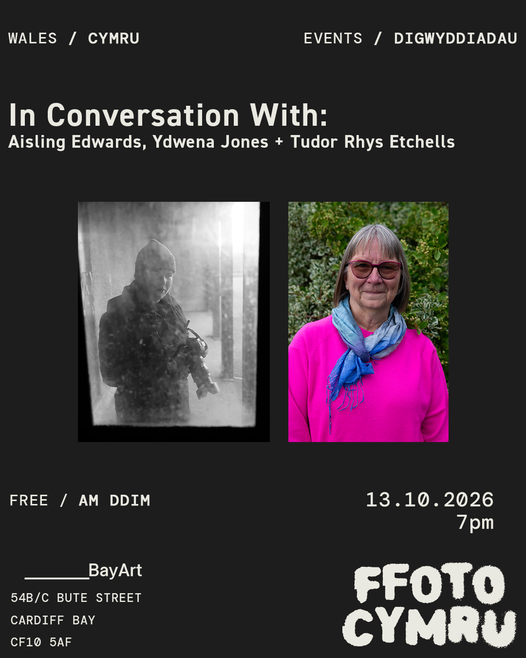 In Conversation with Aisling Edwards, Ydwena Jones and Tudor Rhys Etchells