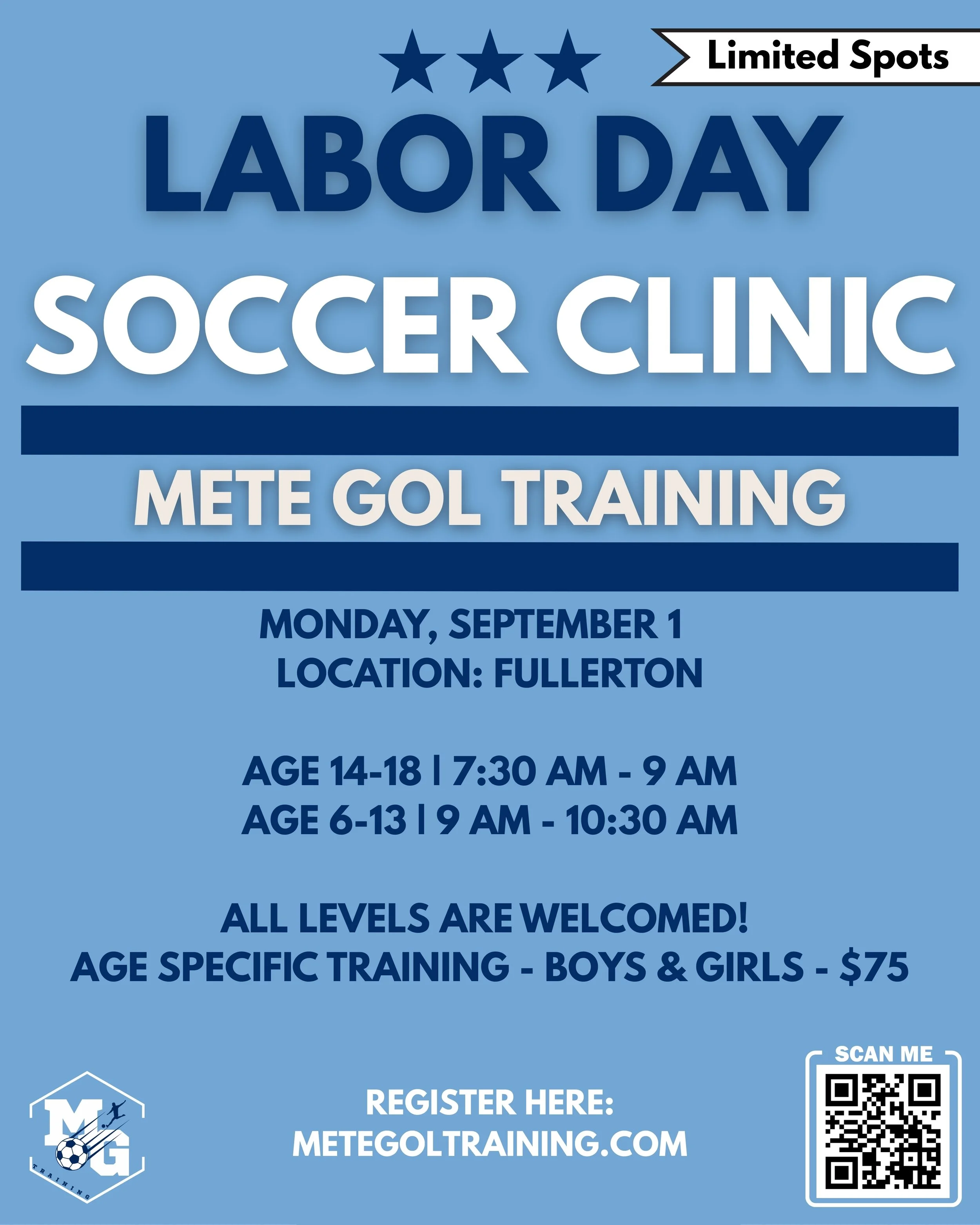 Labor Day Clinic