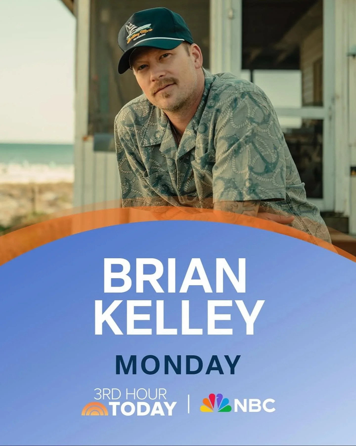 Tune in to the @todayshow on Monday, August 25th to watch @briankelley bring a Sunshine State of Mind to the plaza! ☀️🌊

#briankelley #sunshinestateofmind #relianttalent #relianttalentagency
