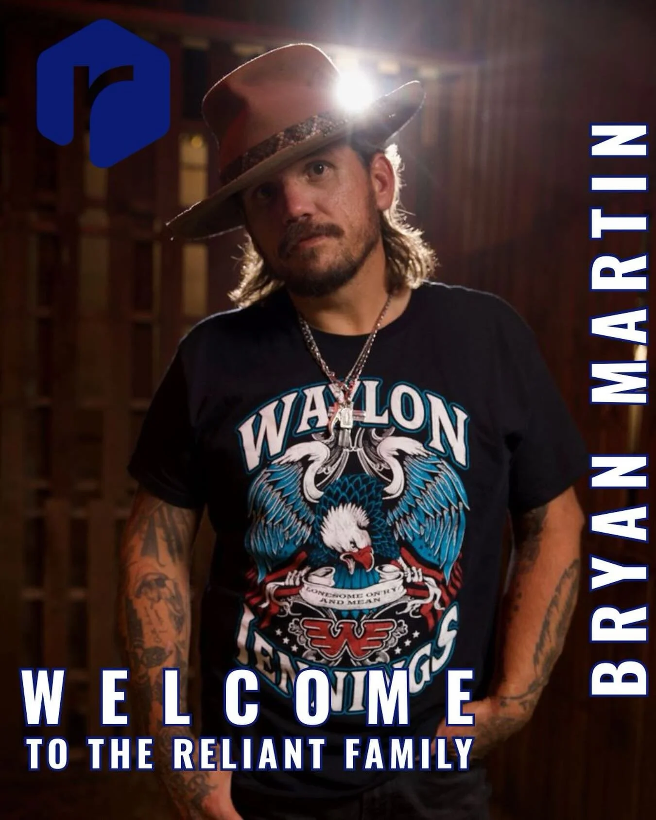 Welcome to the team, @bryanmartinmusic 🎶

#relianttalent #relianttalentagency #reliantclient