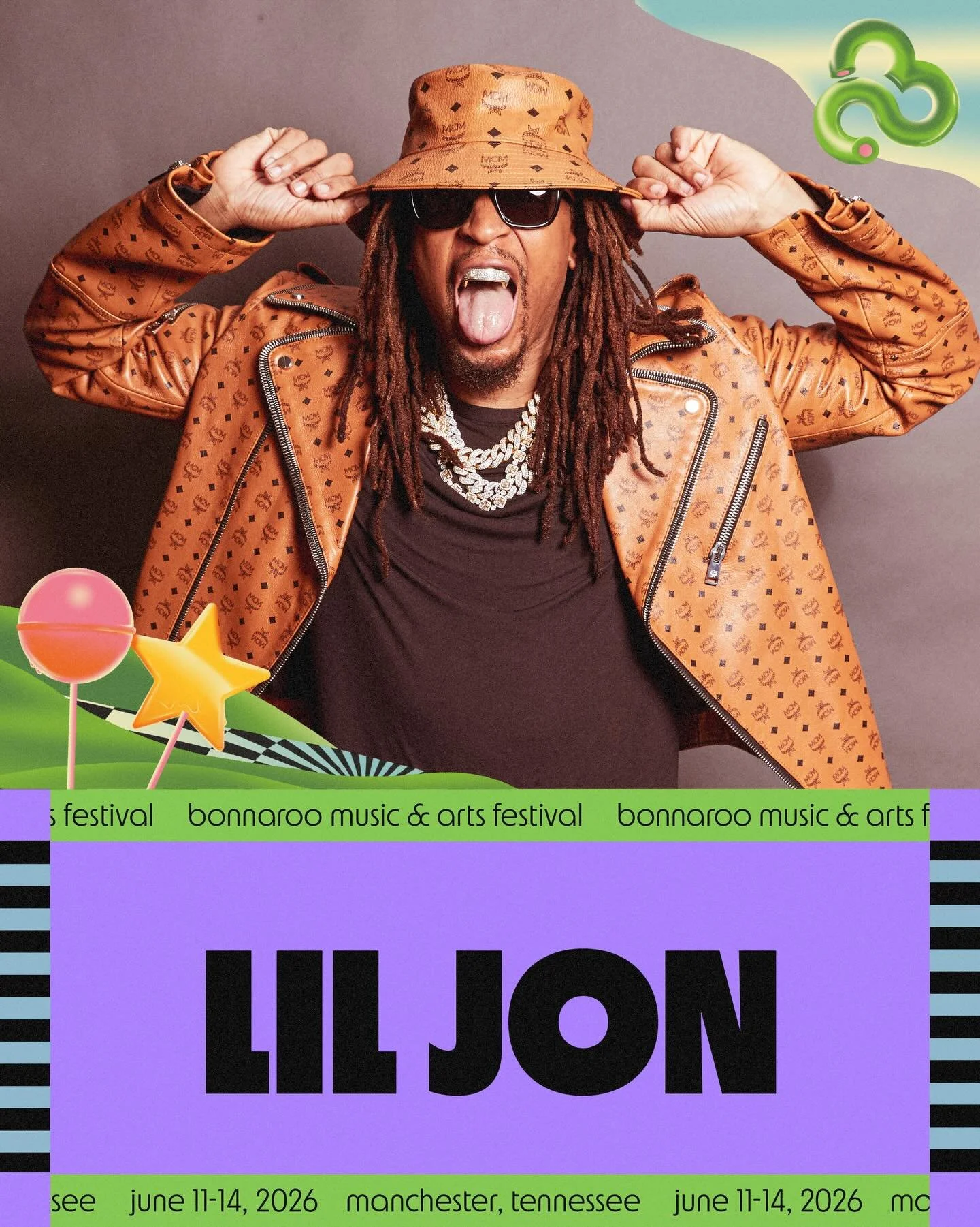 The Father of Crunk &amp; Reliant client, @liljon, is bringing the energy to Bonnaroo 2026! Join us on The Farm next June for a magical weekend. Tickets are on sale this Friday, 12/5 at 10am CT. Sign up now at bonaroo.com for a reminder and to be the
