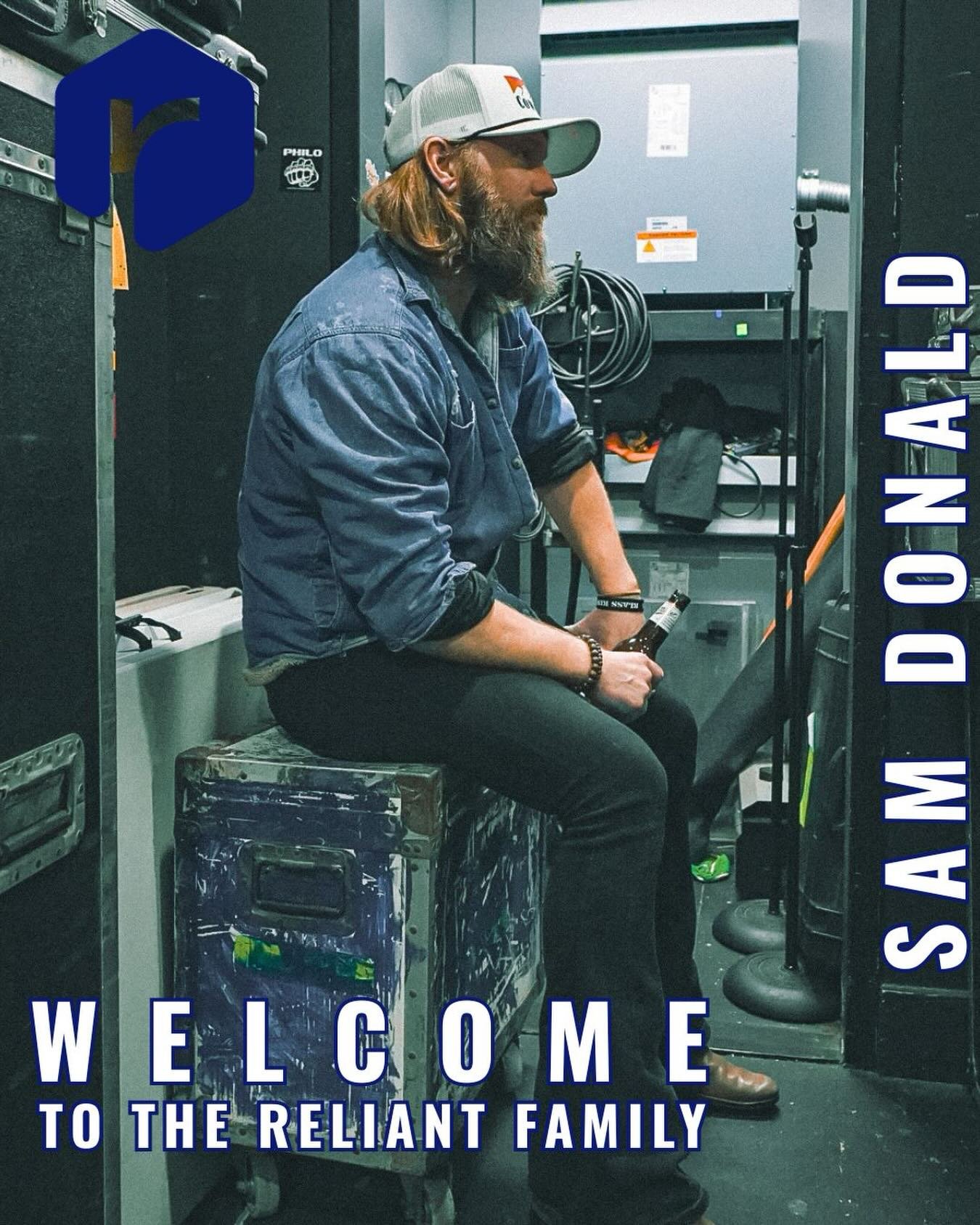 Welcome to the team, @samdonaldmusic 🤘

#relianttalentagency #reliantclient #samdonald
