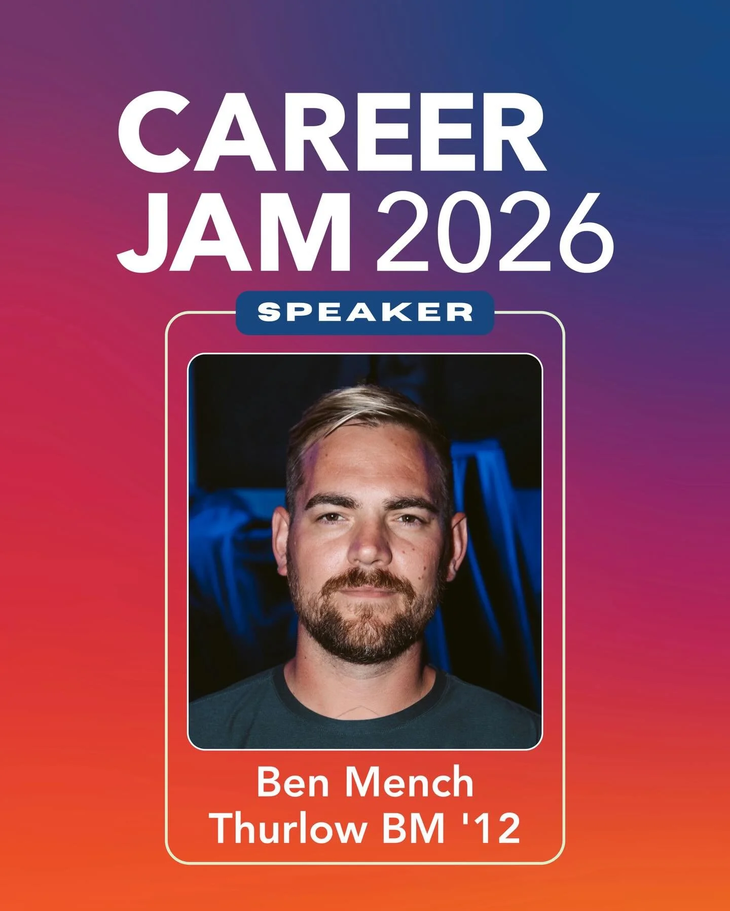 Our very own @bmenchthurlow is heading to @berkleecollege to speak on their Career Jam panel about Vans Warped Tour with @kevinlyman!🤘 

#relianttalentagency #relianttalent #careerjam2026