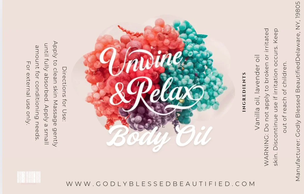 Natural Moisturizing Body Oil