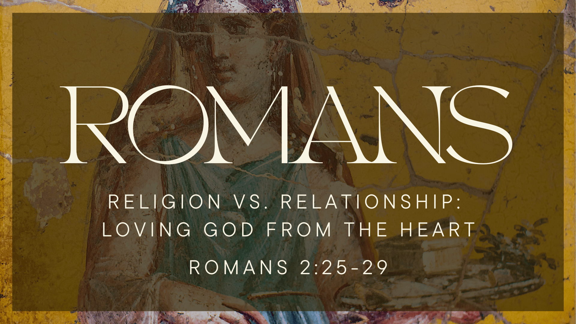 Religion vs. Relationship: Loving God from the Heart