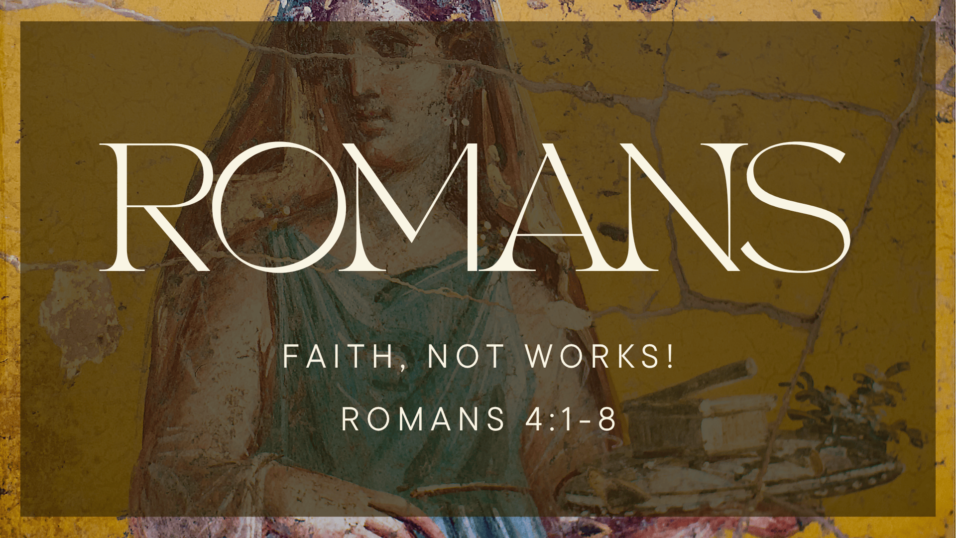 Faith, Not Works!