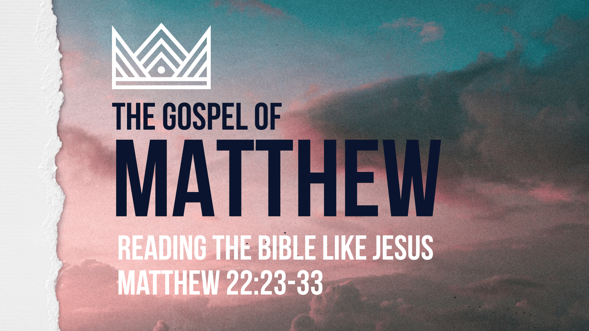 Reading the Bible like Jesus