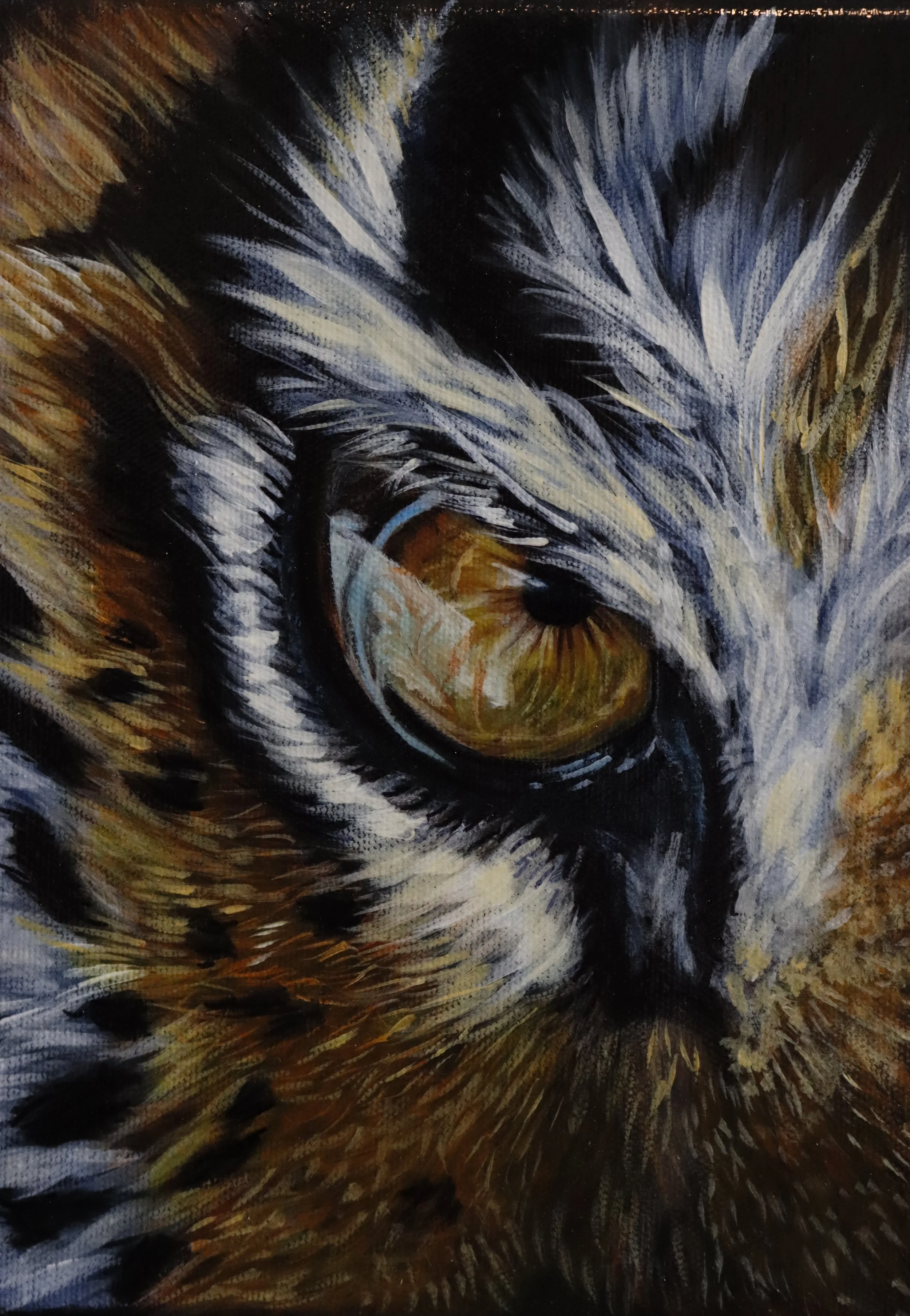 "Reflection" 
8" x 10" 
Acrylic on Gallery Canvas
Enquire to purchase. 
Available June 1st, 2026