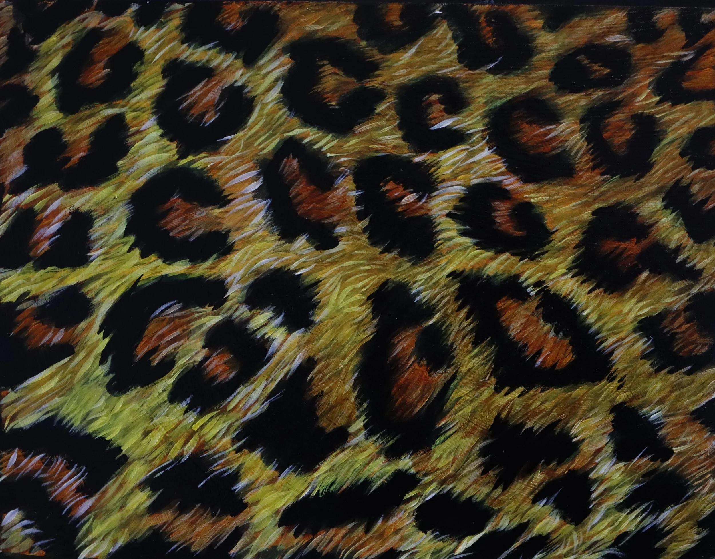 "Fur 3" 
14" x 11" 
Acrylic on Gallery Canvas
Enquire to purchase. 
Available June 1st, 2026