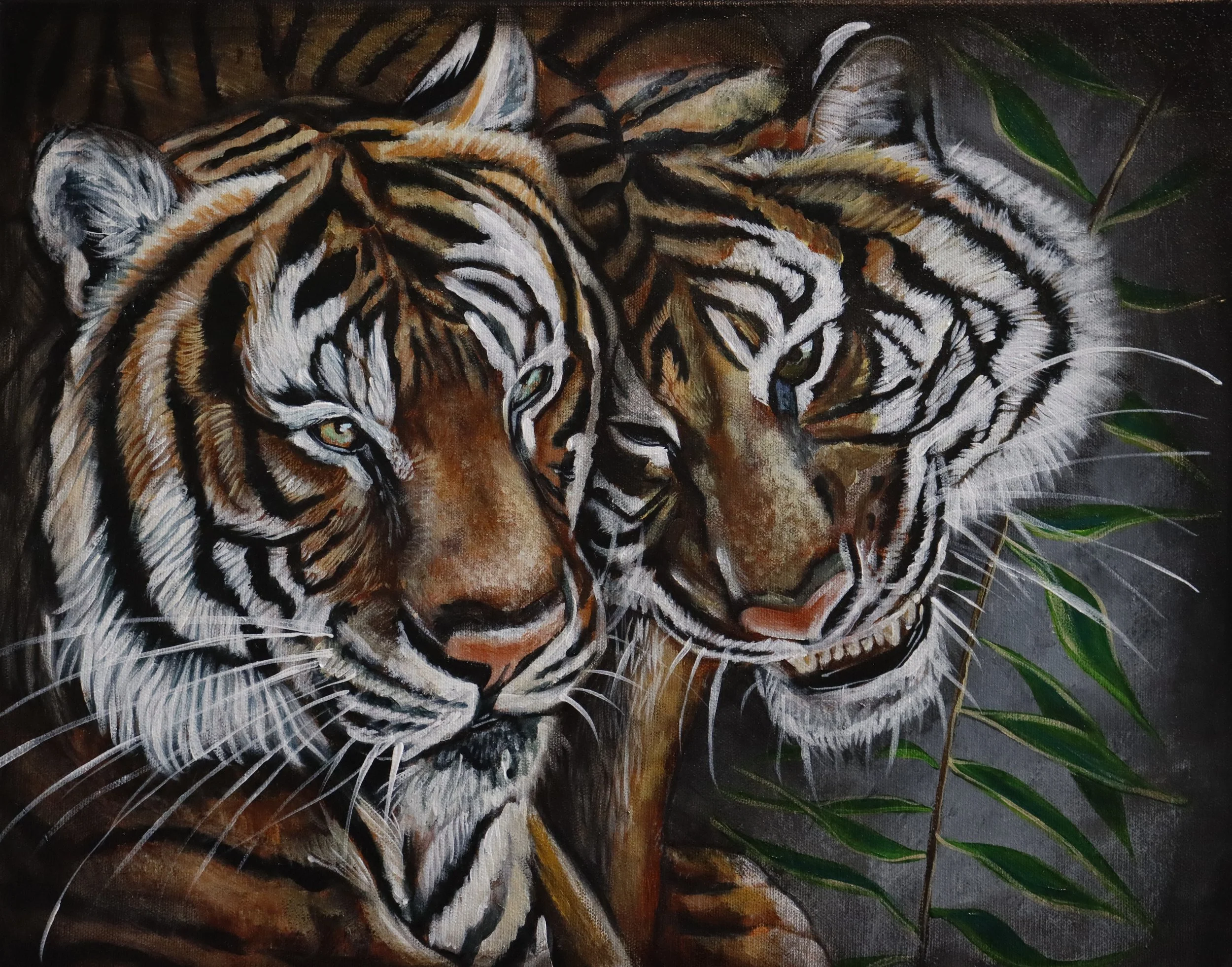 "Great Minds" 
20" x 16" 
Acrylic on Gallery canvas 
Enquire to purchase. 
Available June 1st, 2026