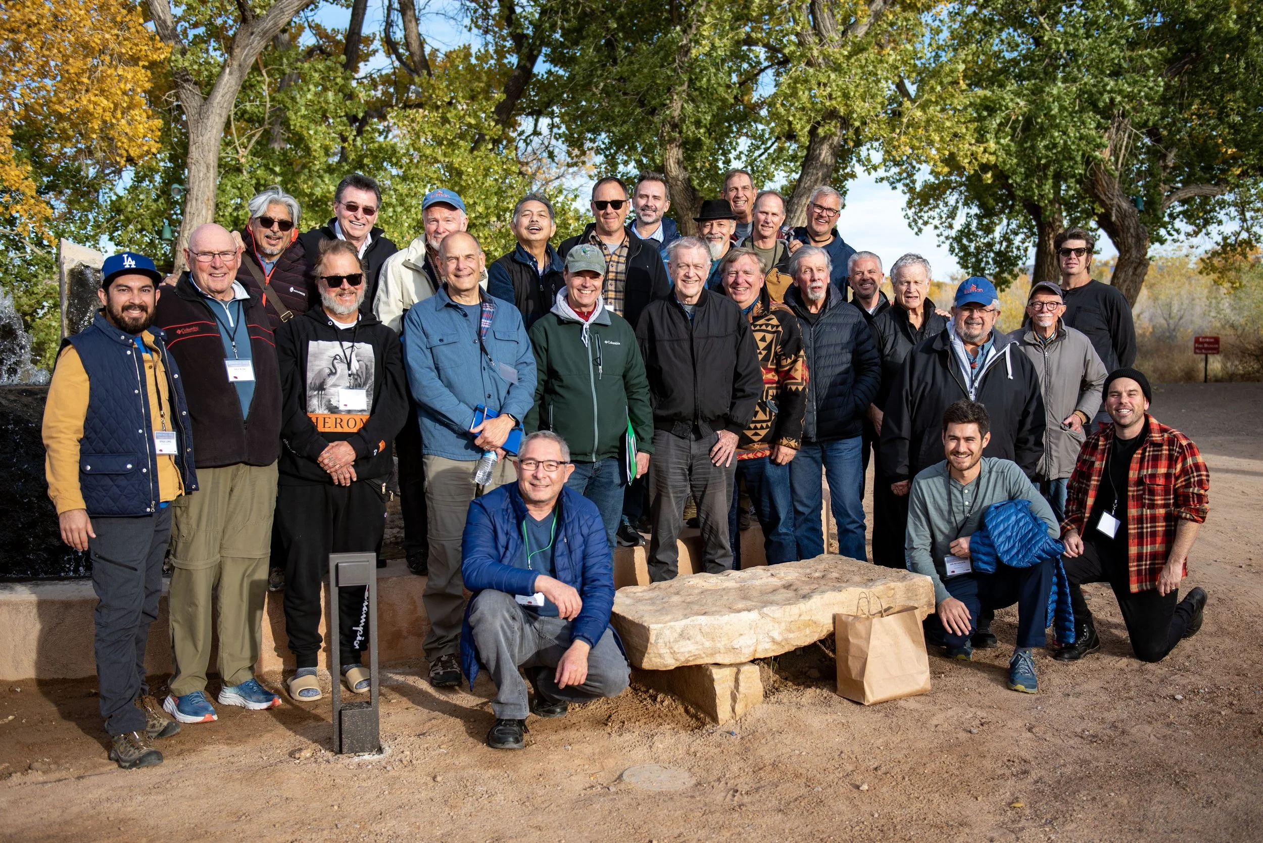 Group Photo of Illuman Men at an MROP
