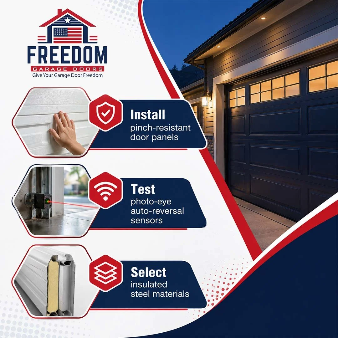How Do You Choose a Garage Door That's Safe for Kids and Pets?
