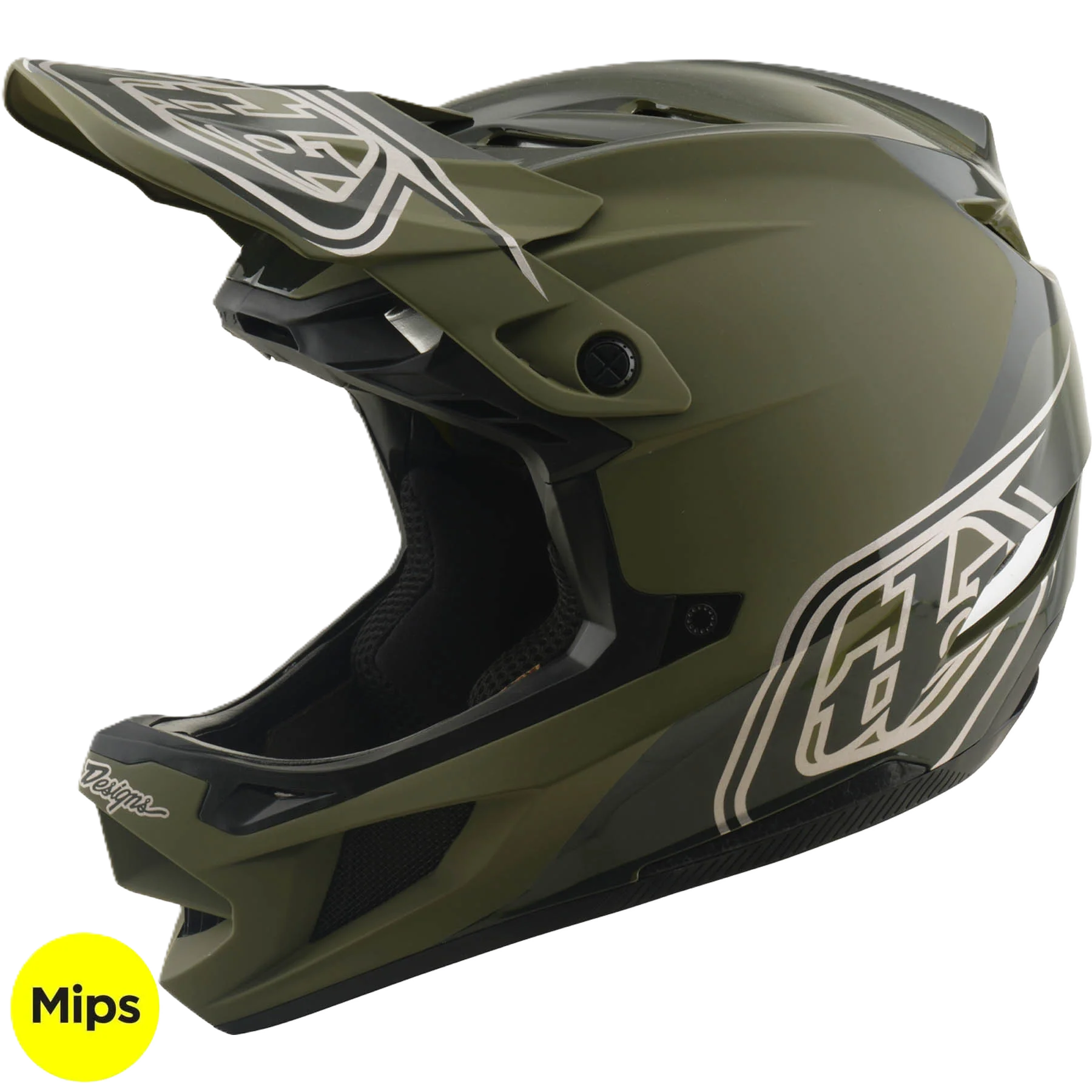 TLD D4 Polyacrylite MIPS Helmet Shadow - Beetle