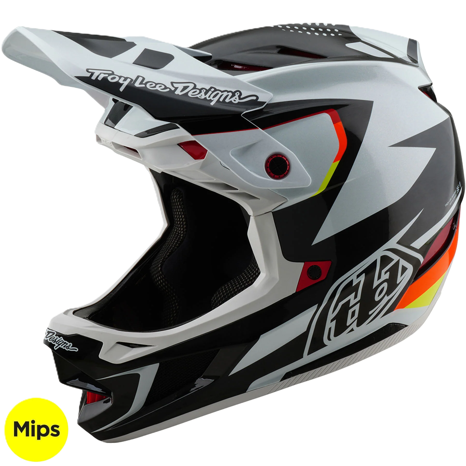 TLD D4 Carbon MIPS Helmet Optic - Black