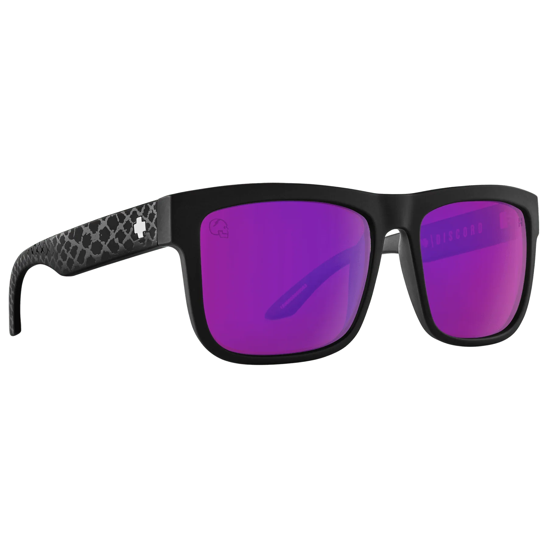 SPY Optic DISCORD Sunglasses, Happy Lens - Purple/Black