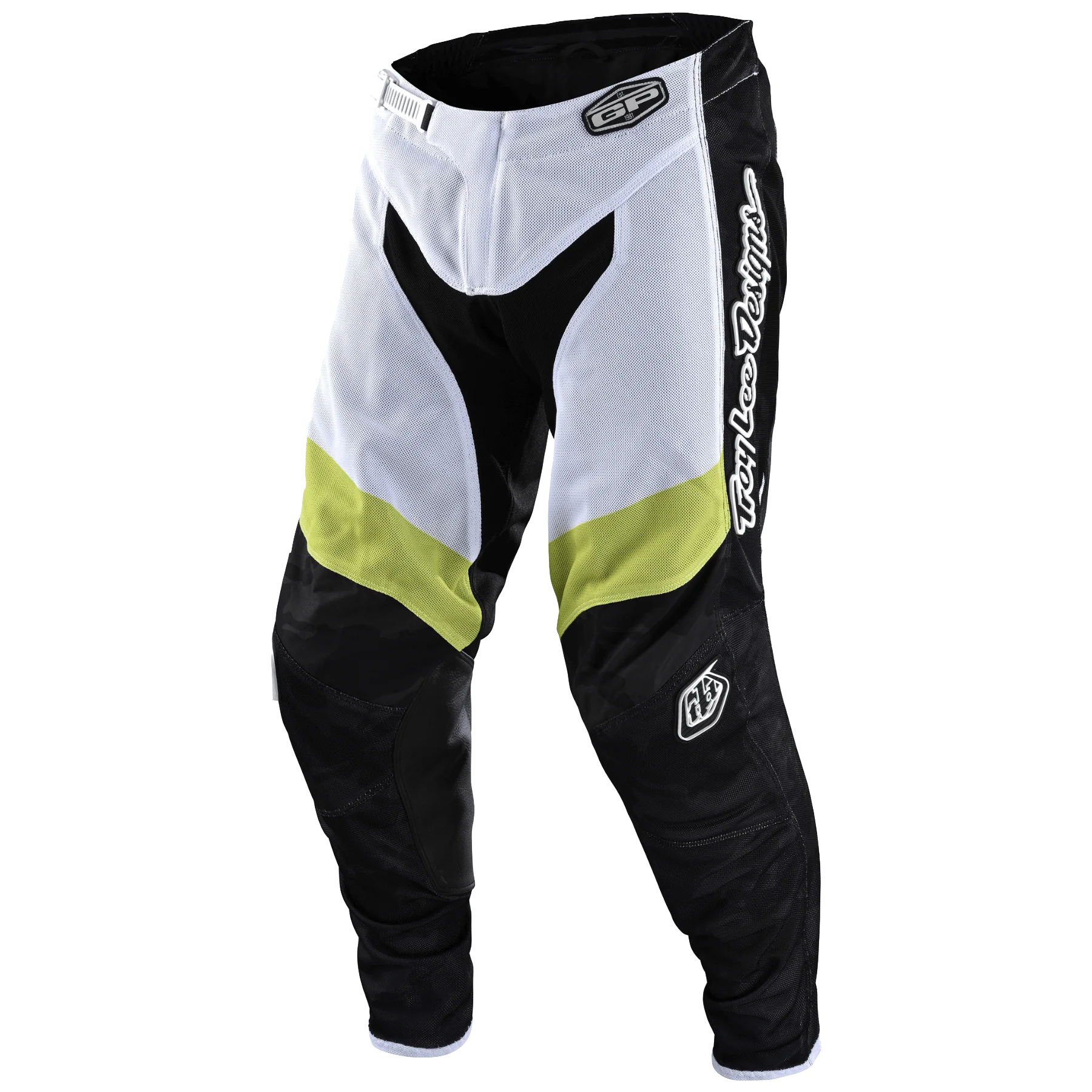 Troy Lee Designs GP AIR Pants Veloce Camo - Black/Glo Green