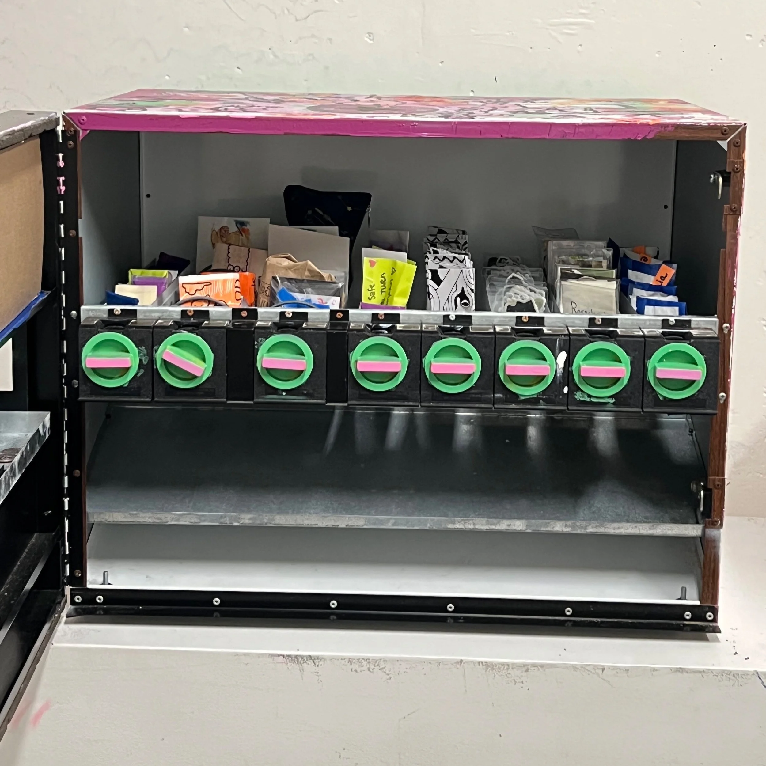 Machine A in process of stock