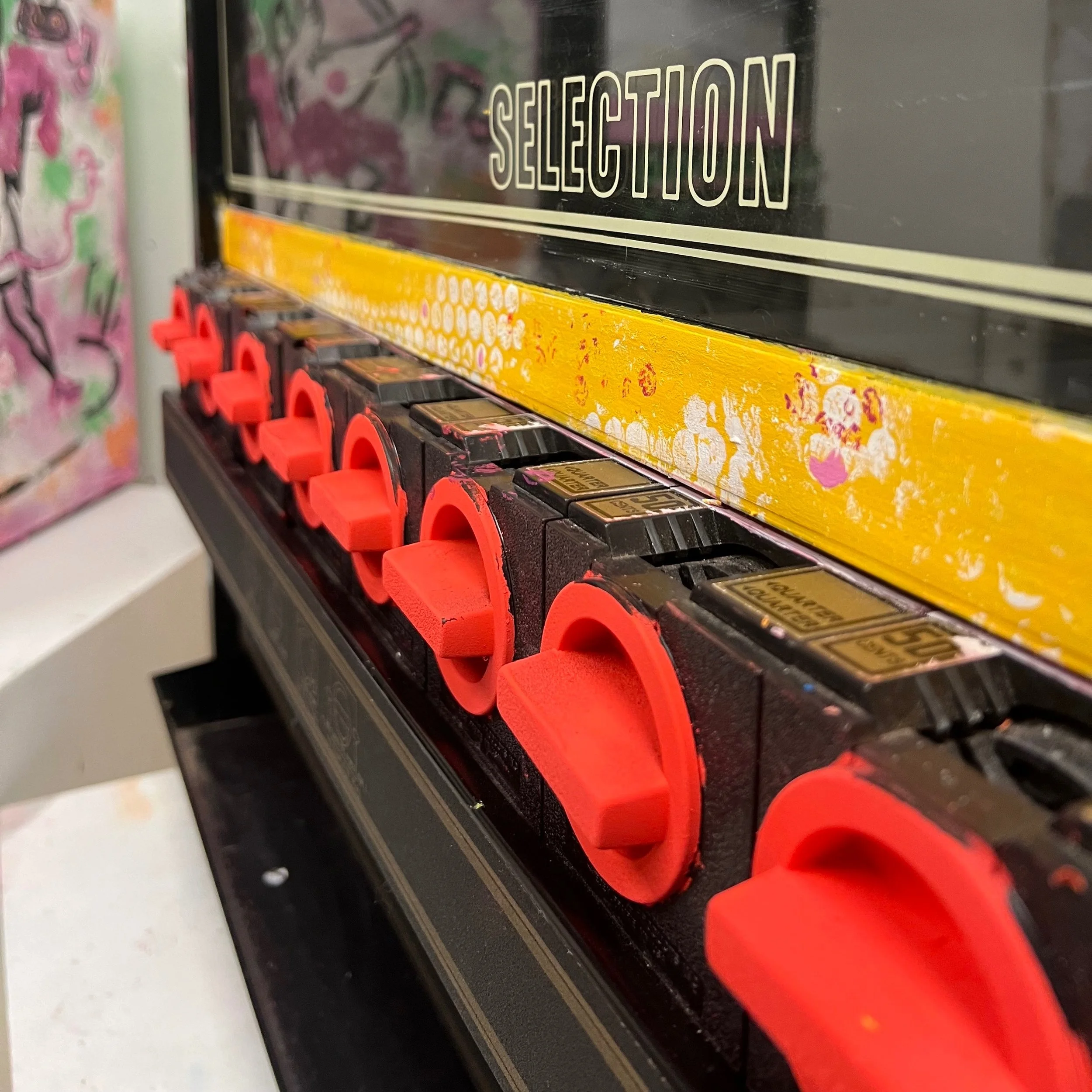 Machine Bee In process of restoration