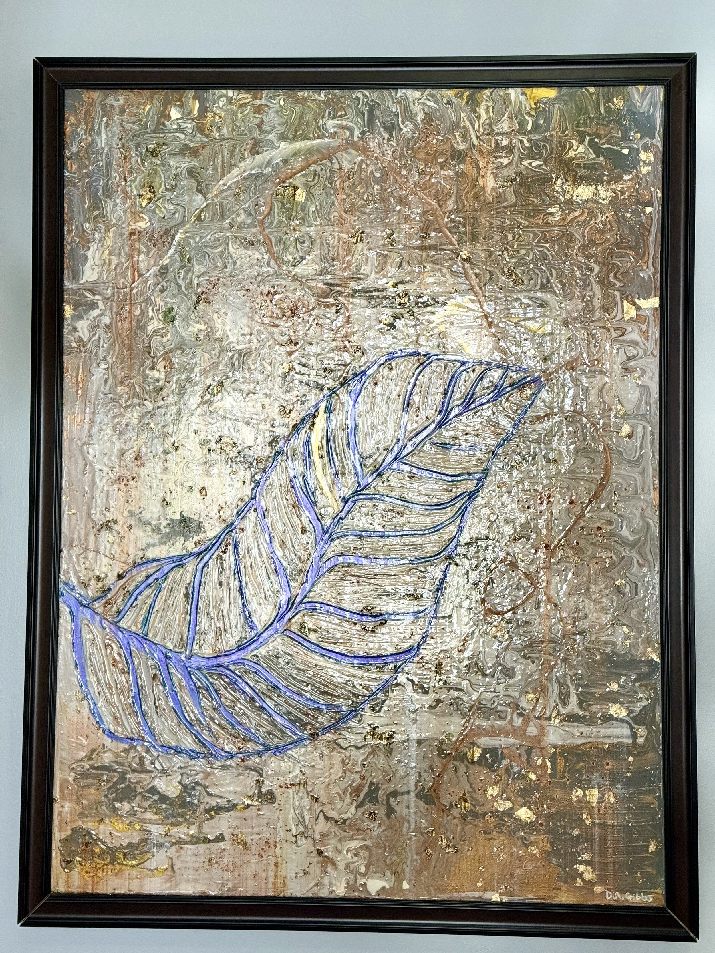 Heart Leaf 22' Painting