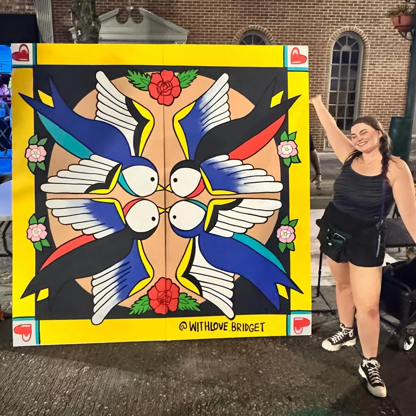 So proud to have been a part of Orlando Mural Festival 2025!! 😇🌺🕊️🎨❤️
.
.
What an honor to be selected from a pool of over 400 applicants to be a part of this event, hosted by Downtown Arts District and CityArts gallery. We got this mural done in