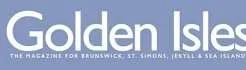 Cover of Golden Isles magazine featuring the title and tagline.
