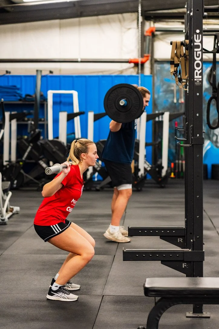 Athletic performance training going on in southern maryland
