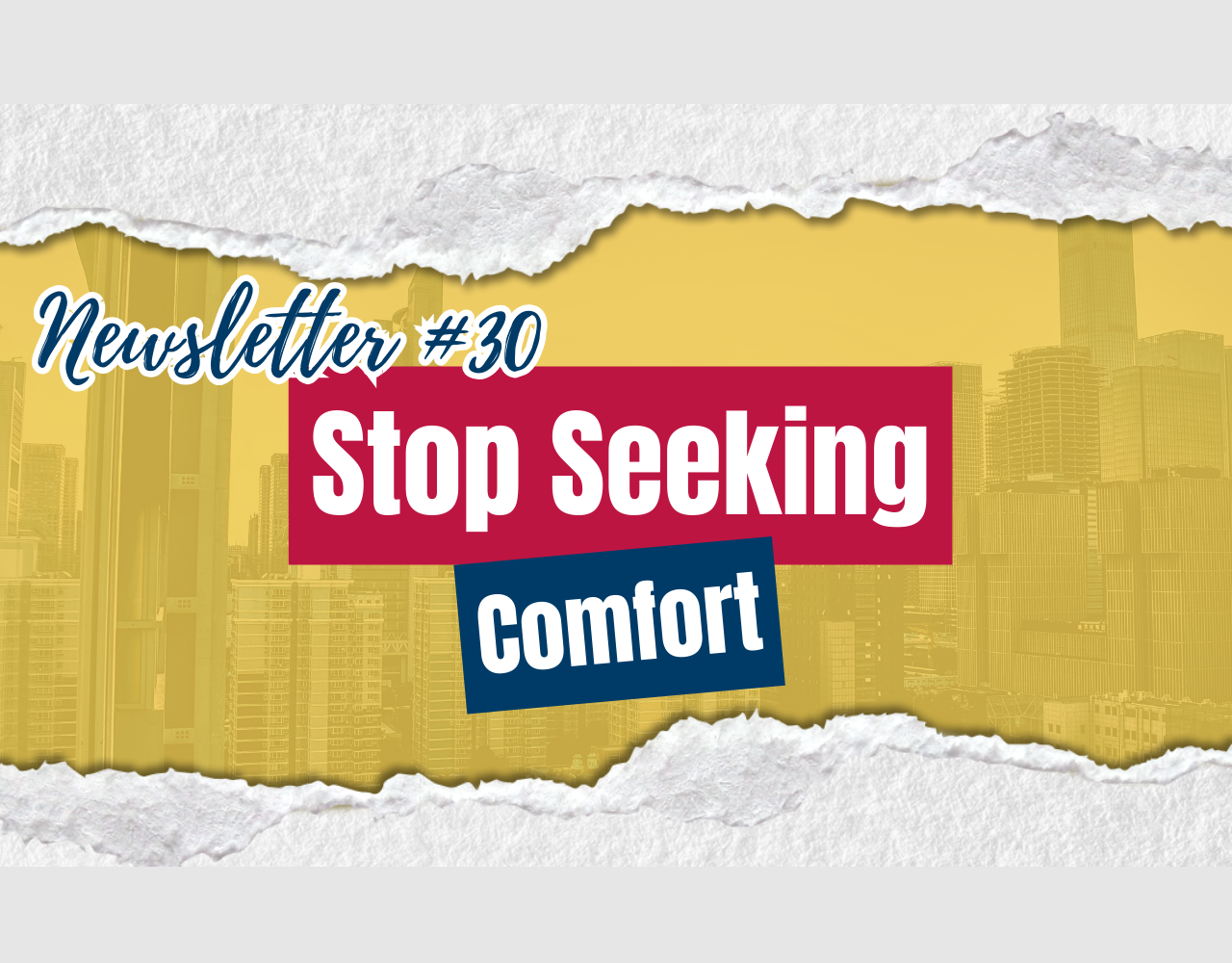 Are you seeking feedback? Or are you seeking comfort?